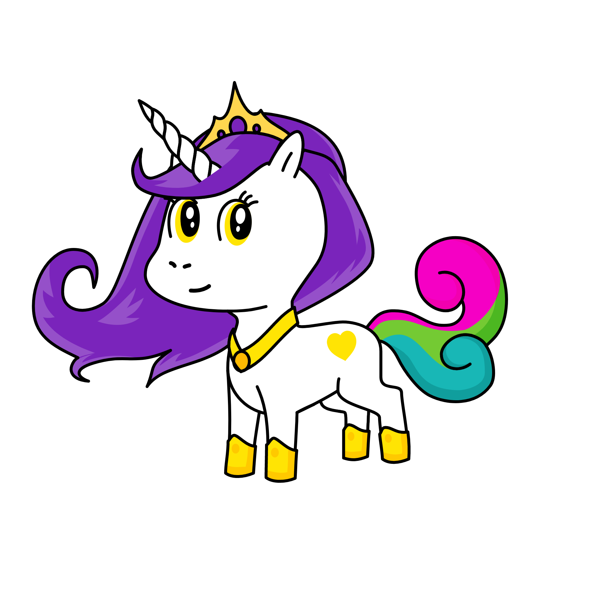 Princess Celestia, the unicorn
