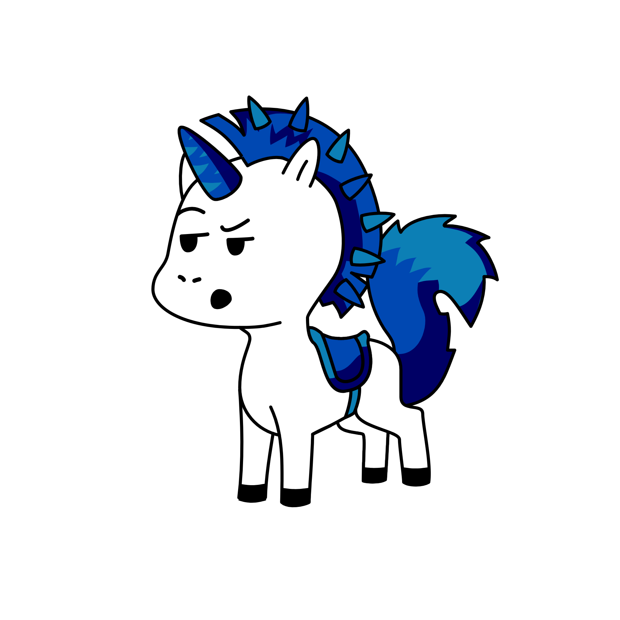 J boy, the unicorn