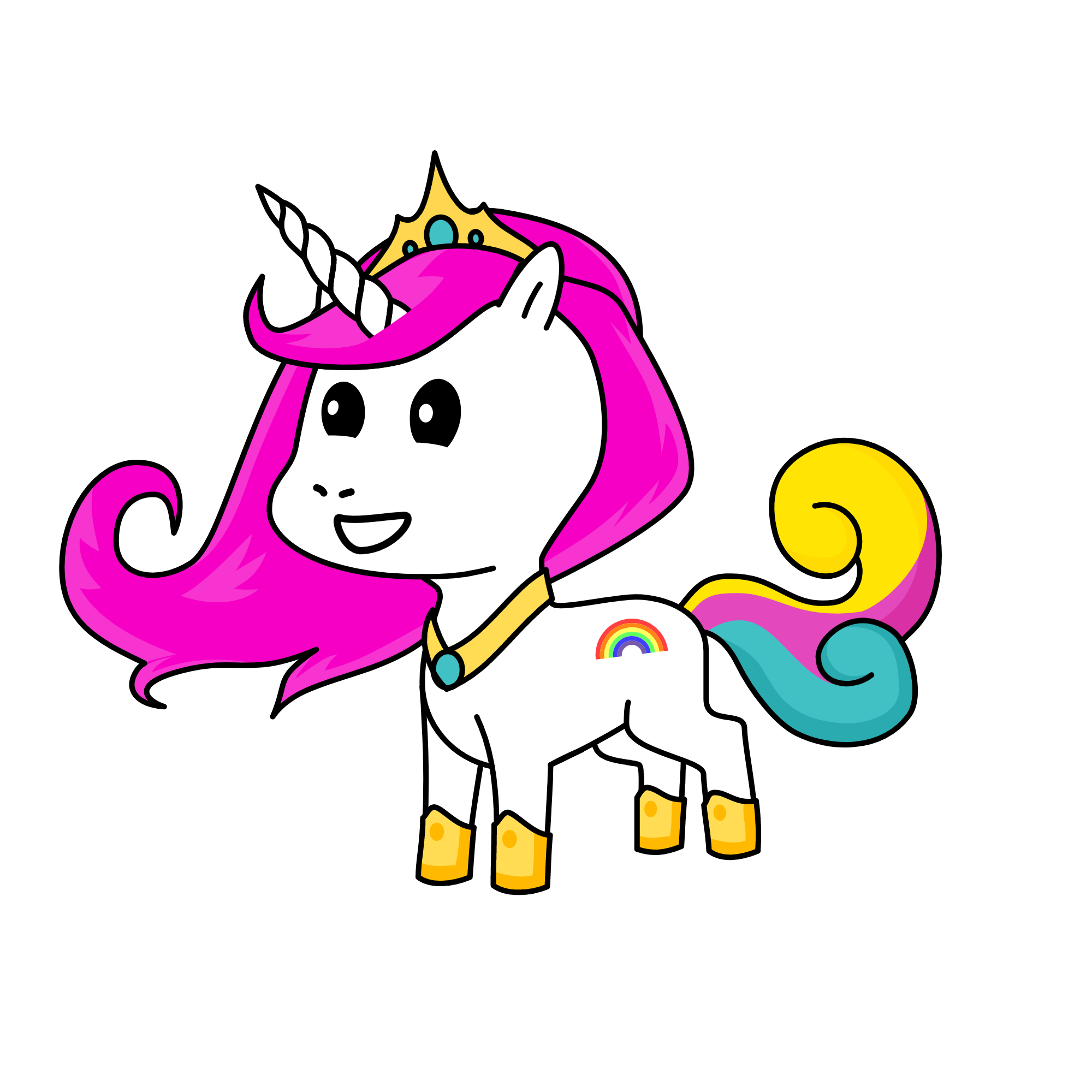 Princess Celestia, the unicorn
