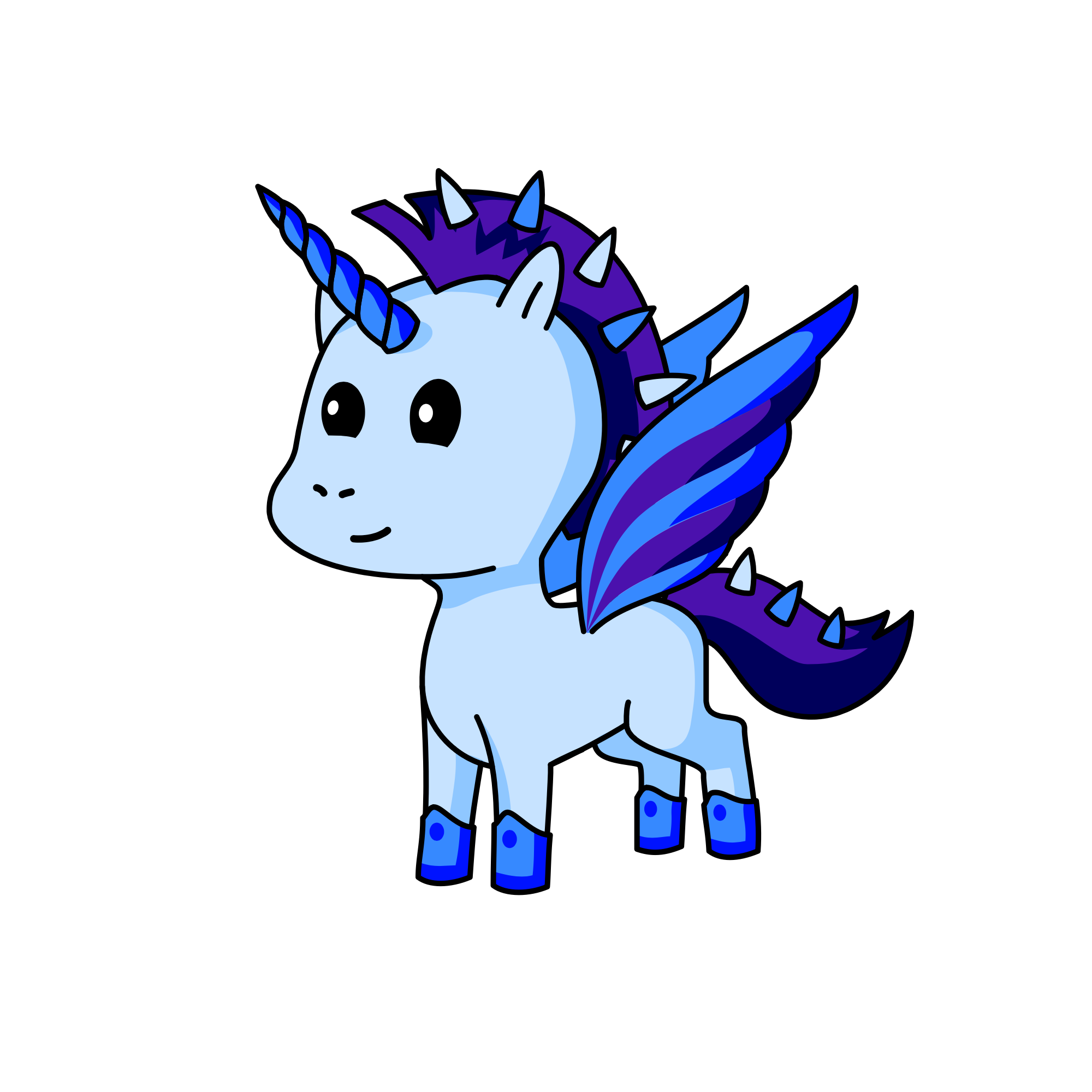 Moonjoke, the unicorn