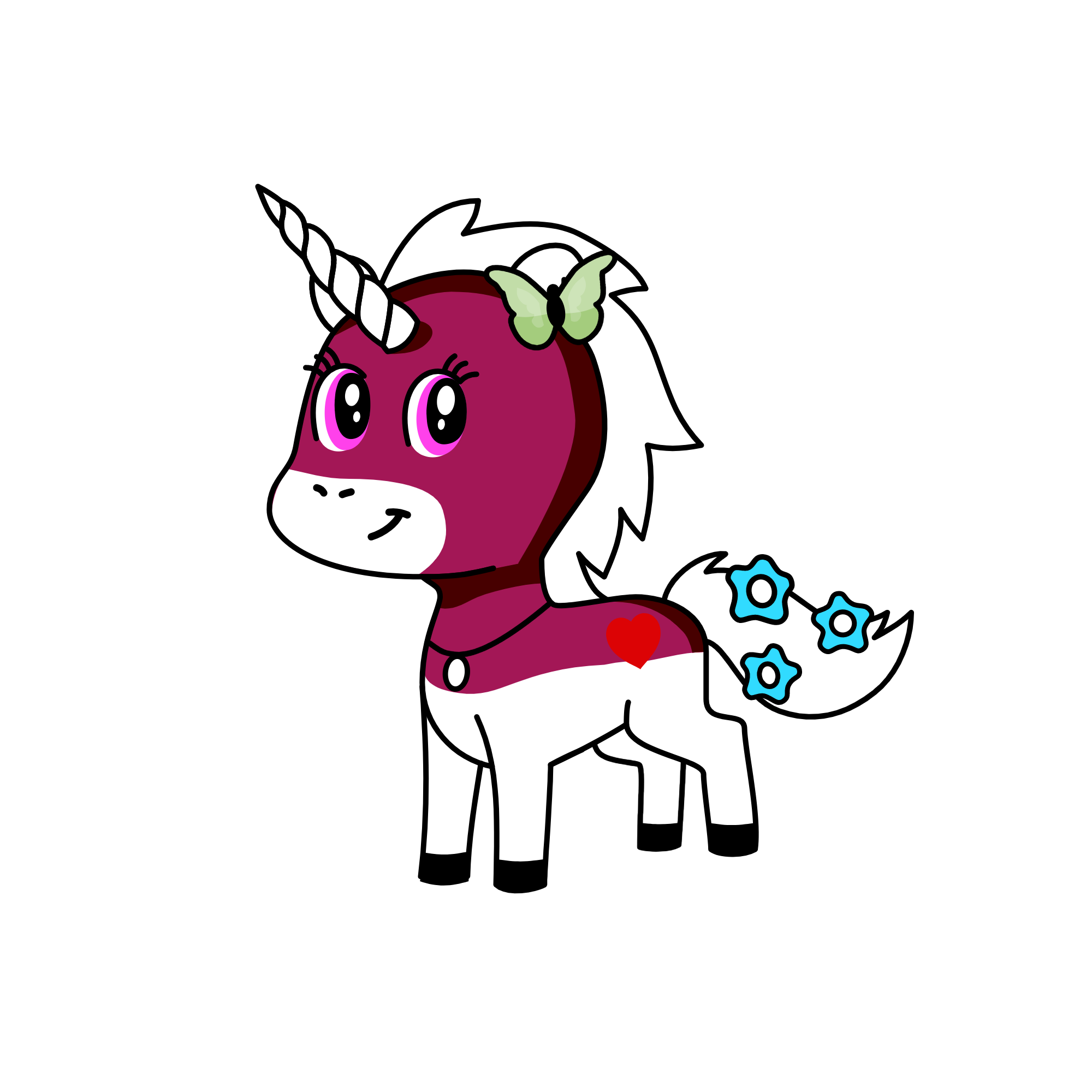 Flower!, the unicorn