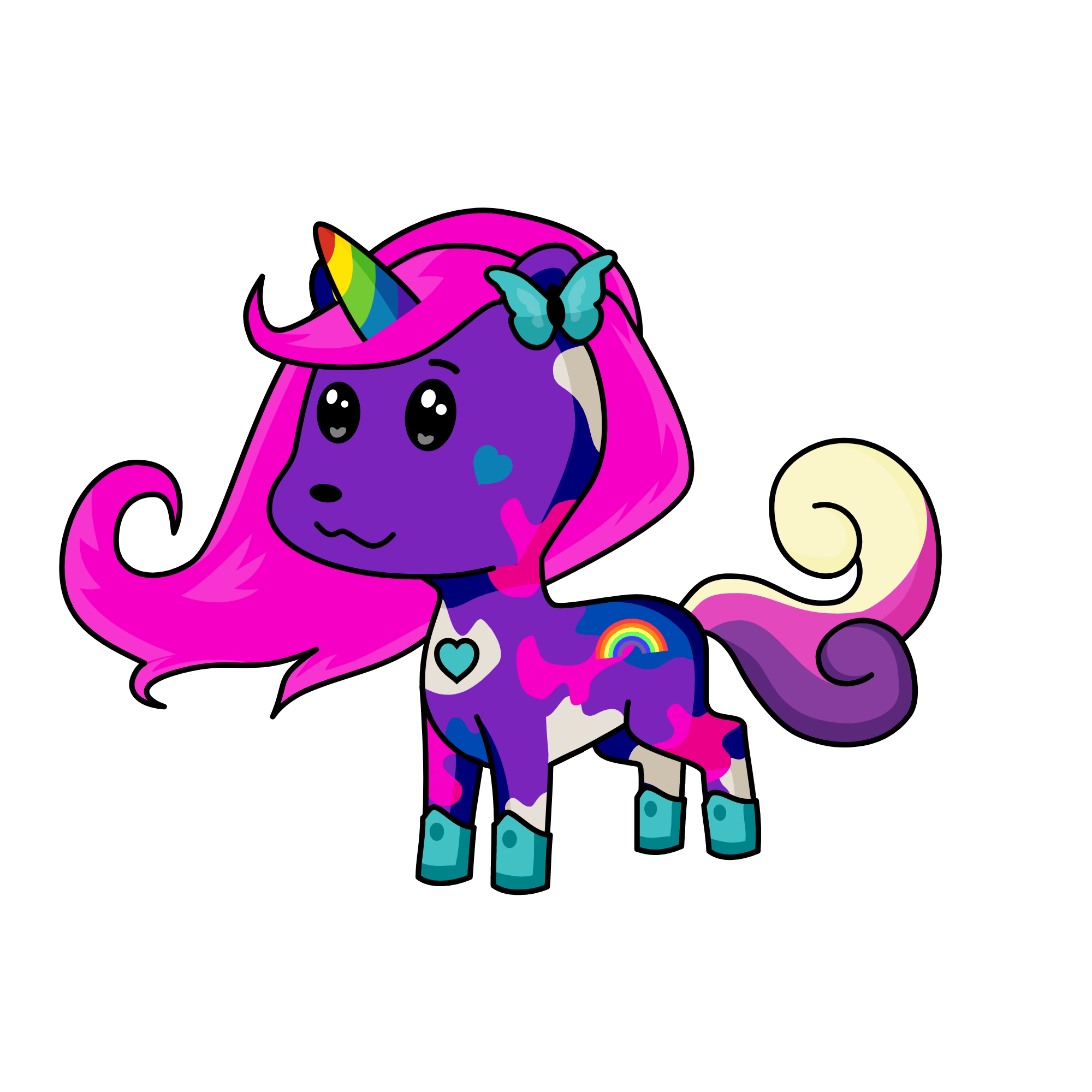 lana, the unicorn