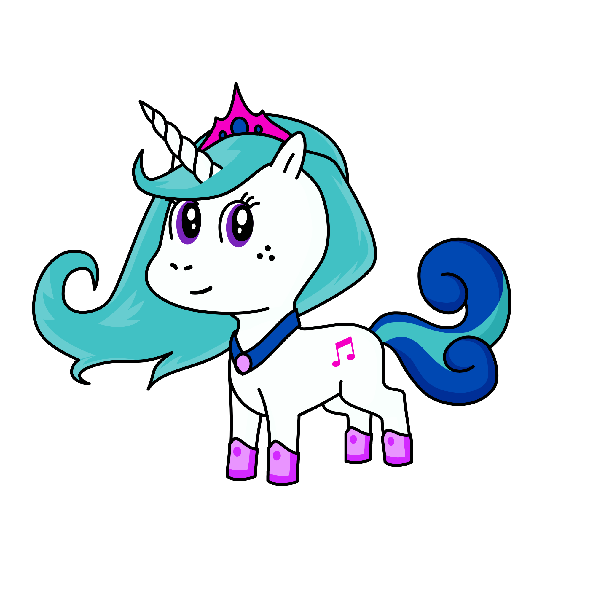 Alya Rouge, the unicorn