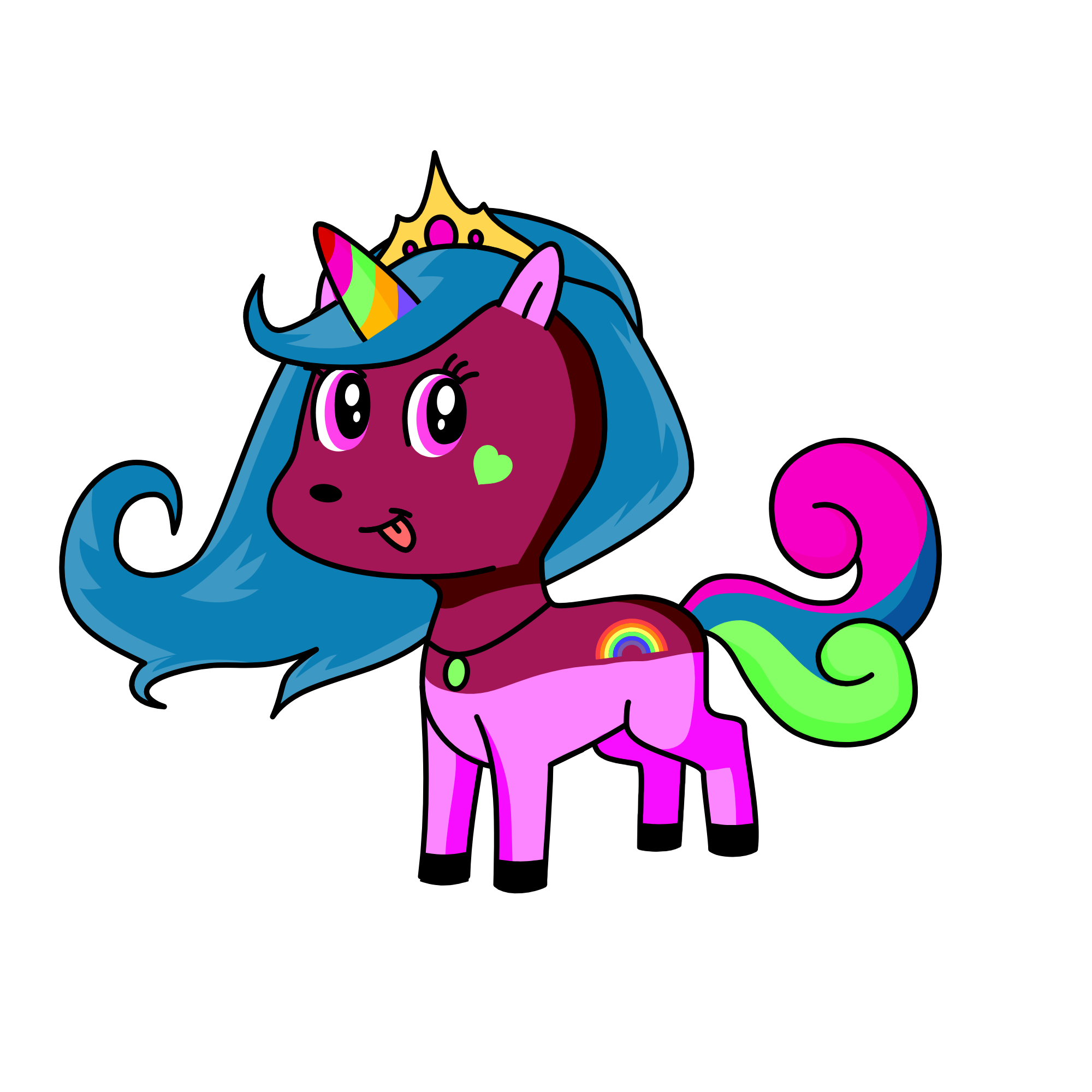 RainbowRainbow, the unicorn