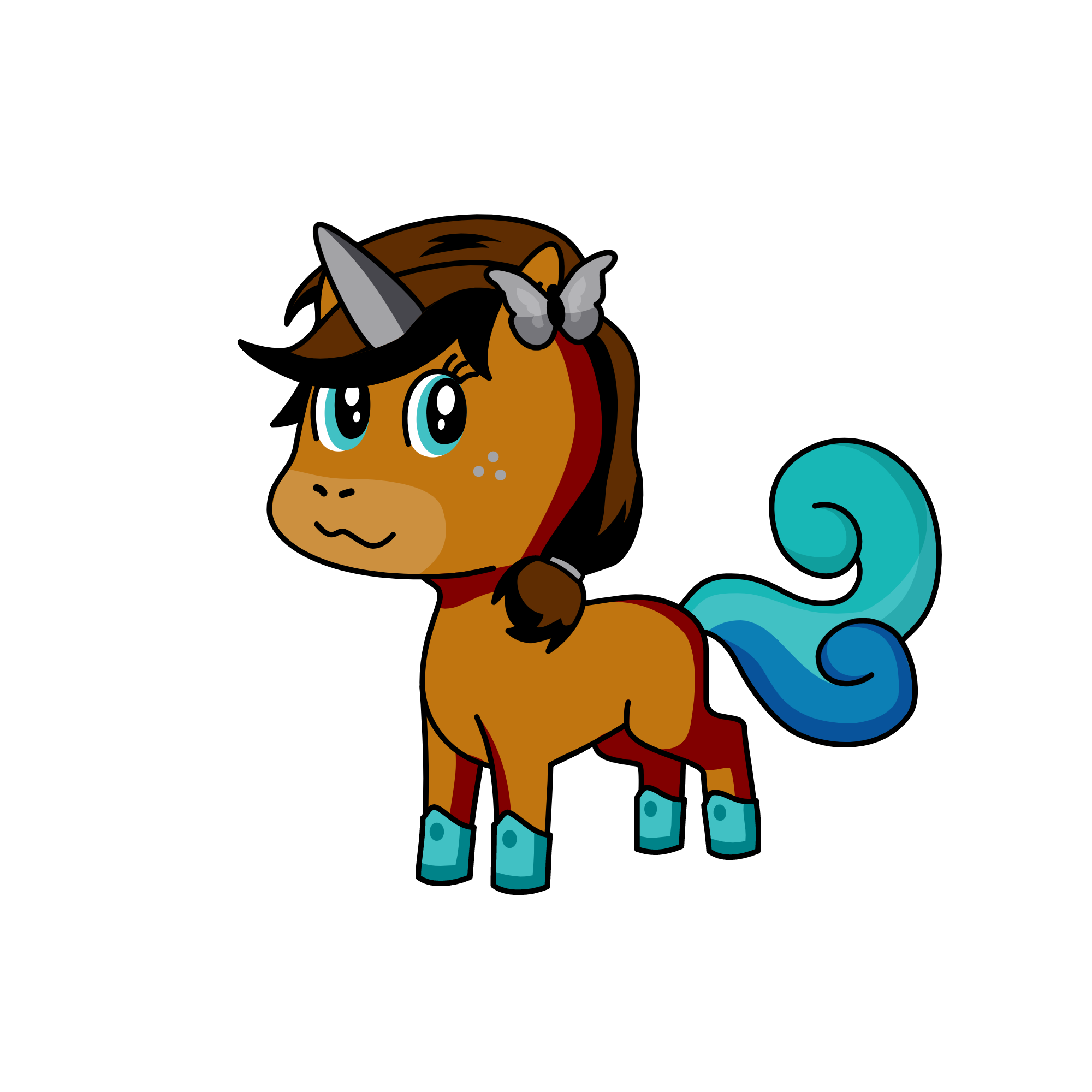 piksou, the unicorn