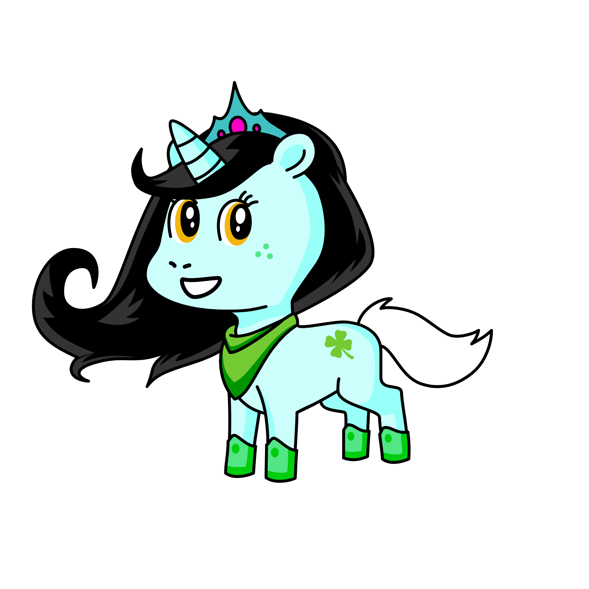 Rebel, the unicorn
