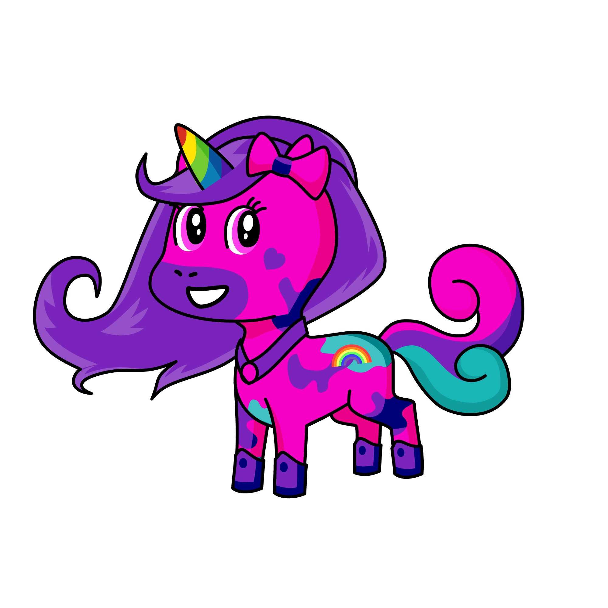 Mathilde, the unicorn