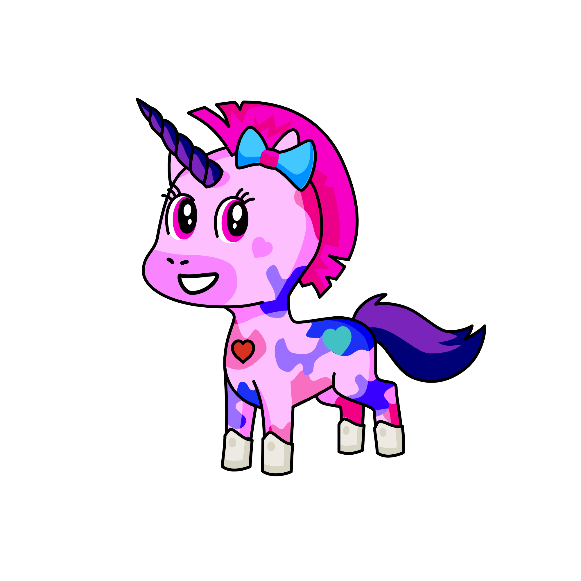 tinky, the unicorn
