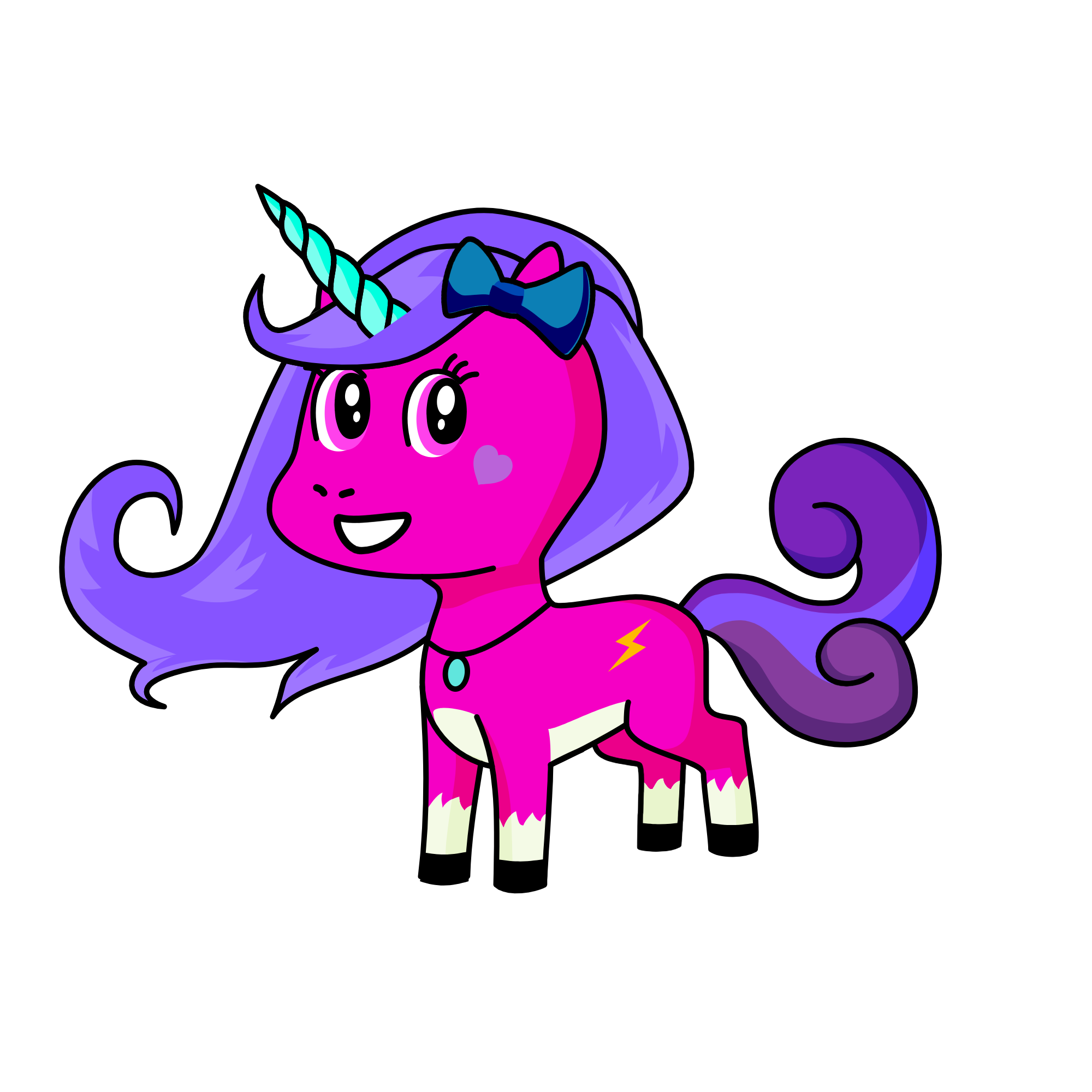 Pinkie, the unicorn