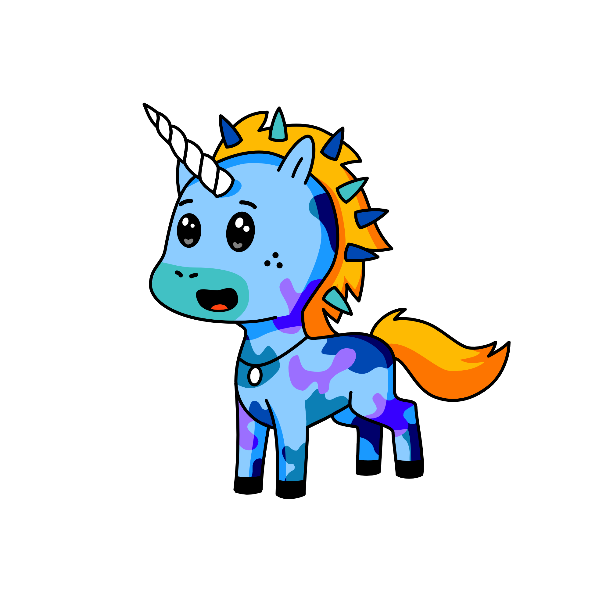 pip, the unicorn