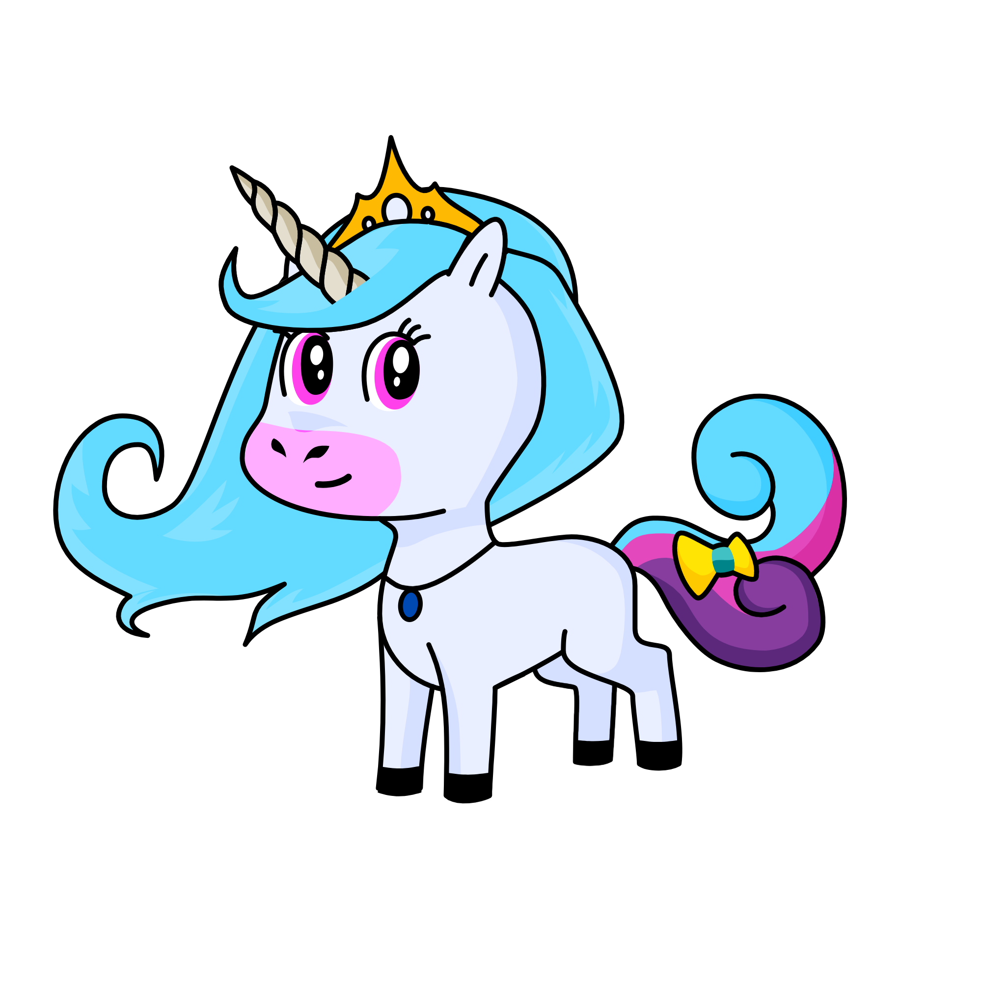 Celestia, the unicorn