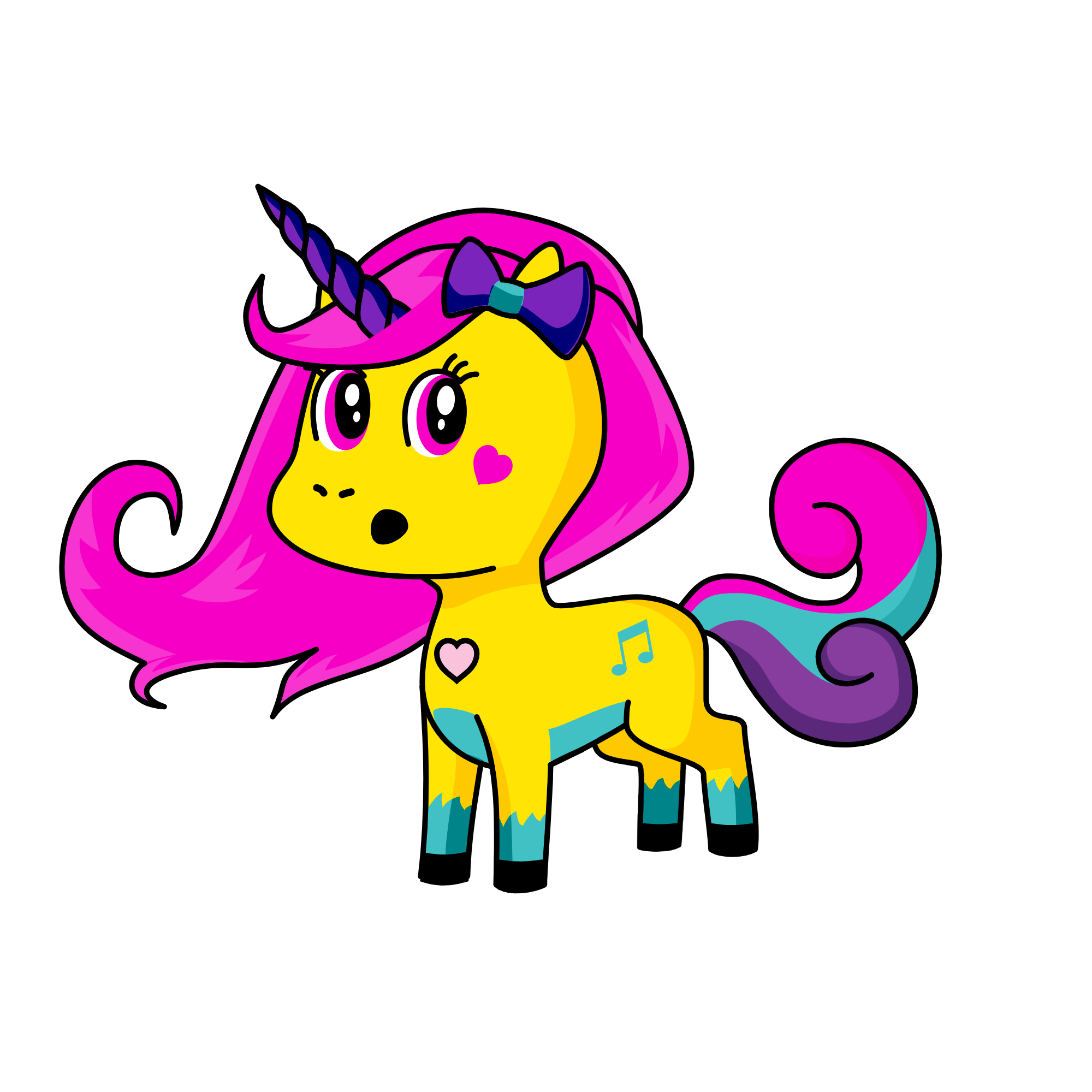 Alice, the unicorn