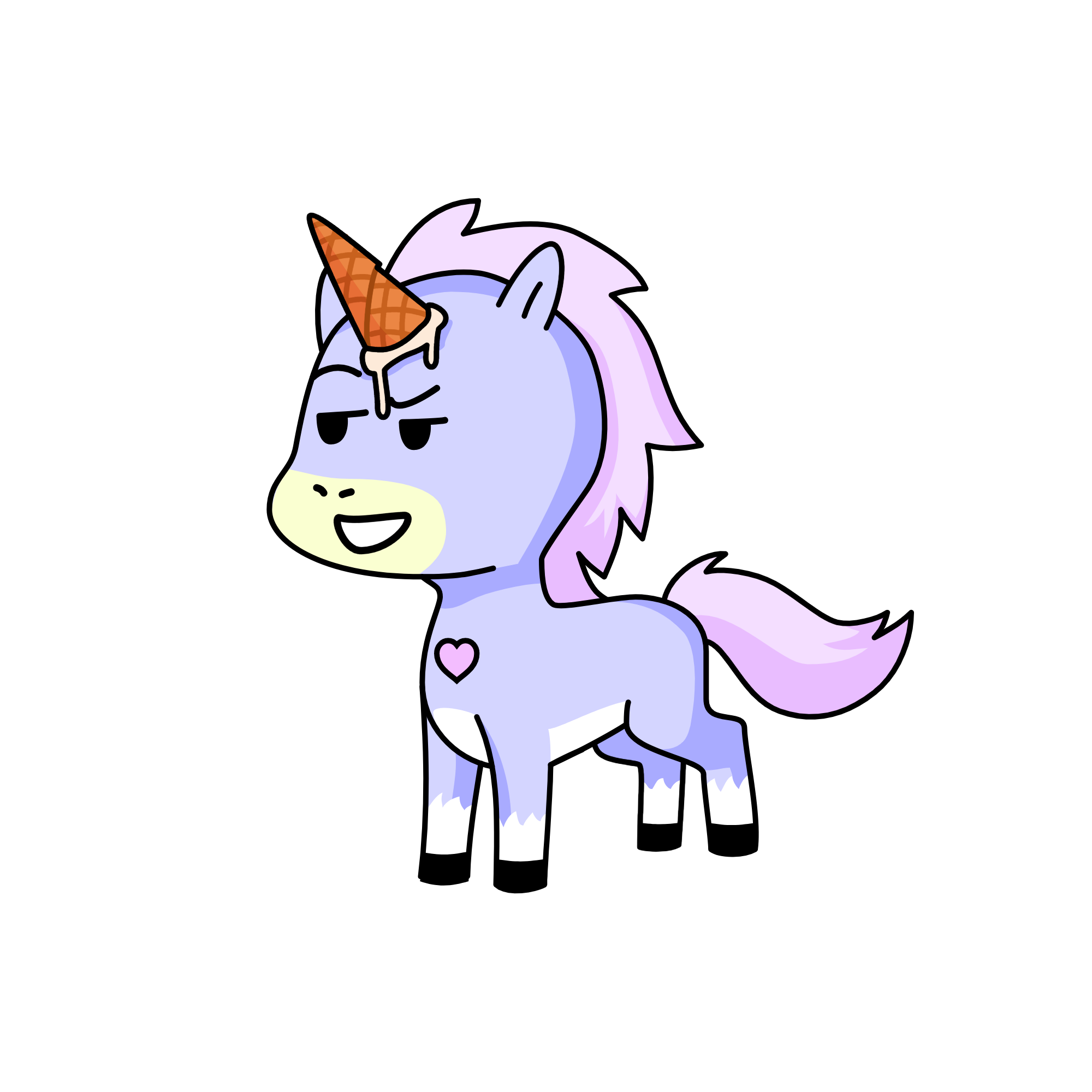 icecream, the unicorn
