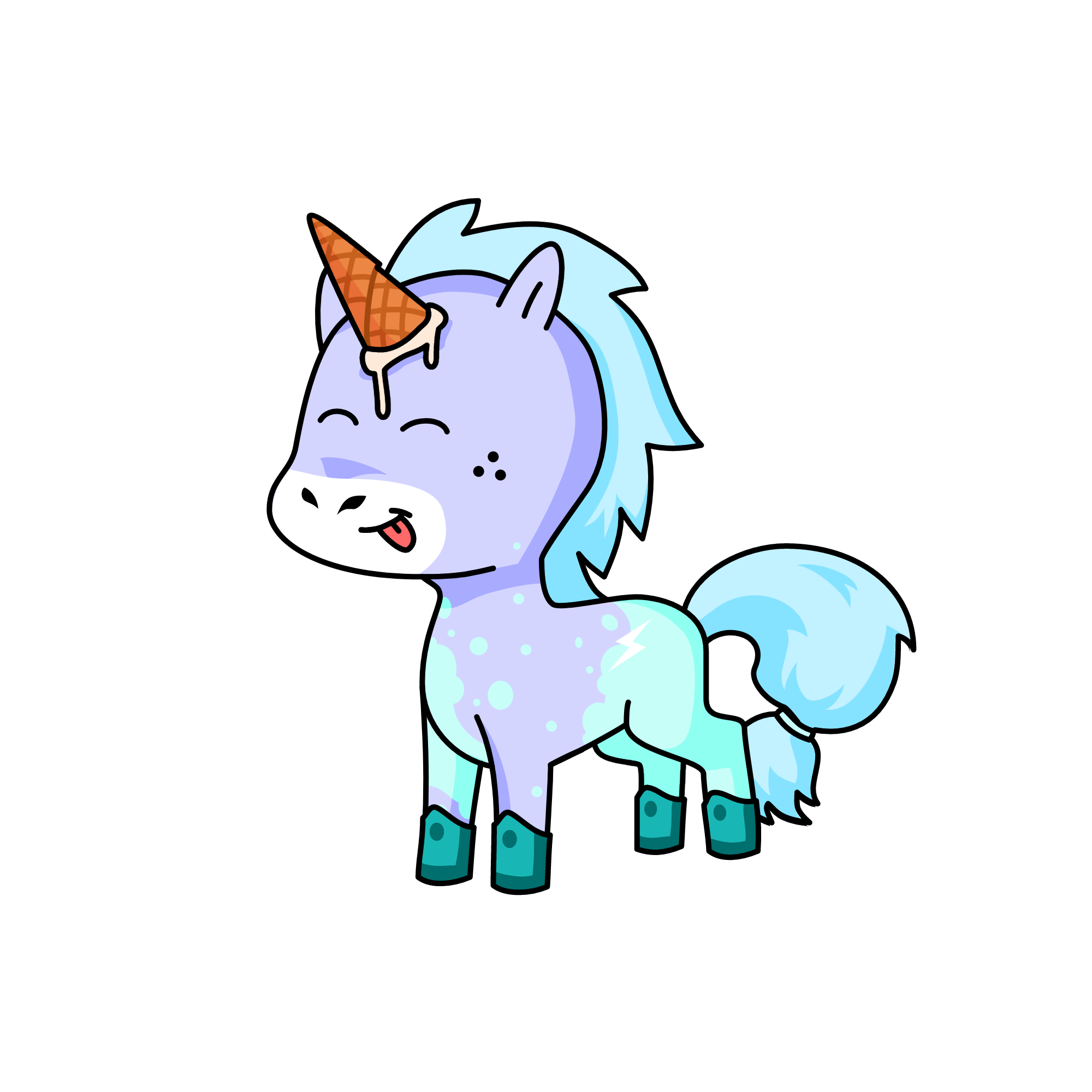 buble gum, the unicorn