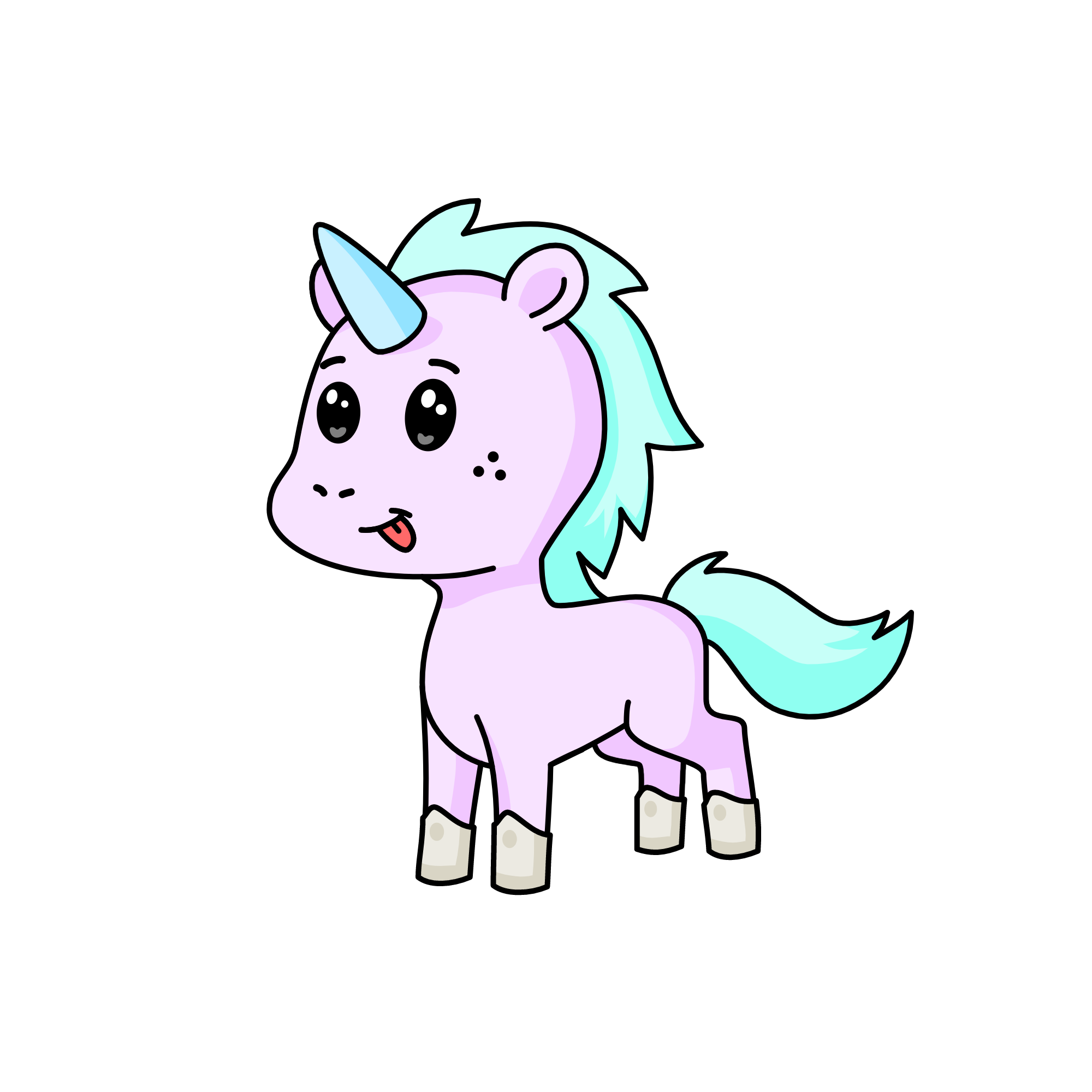 bubble gum, the unicorn