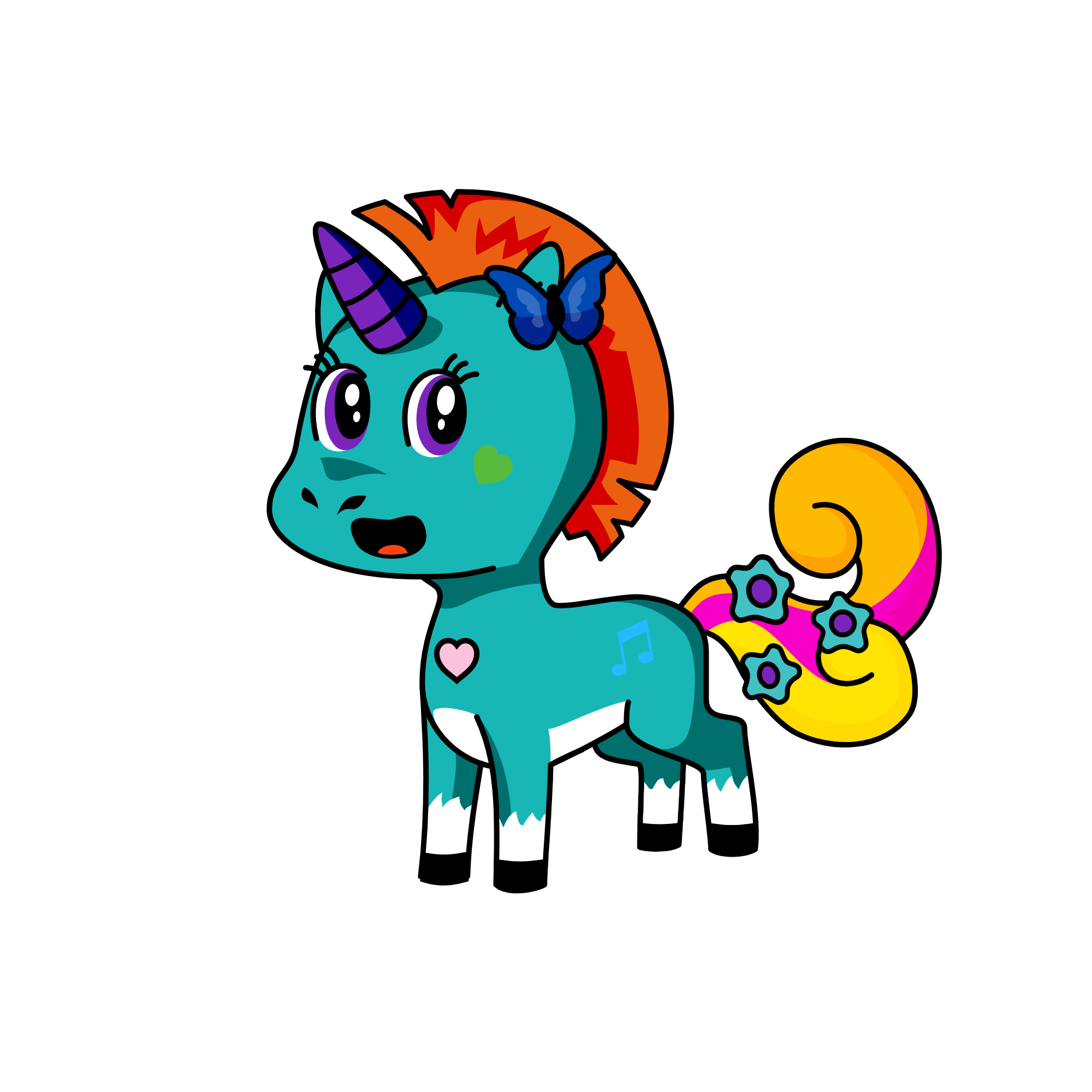KAYLA, the unicorn
