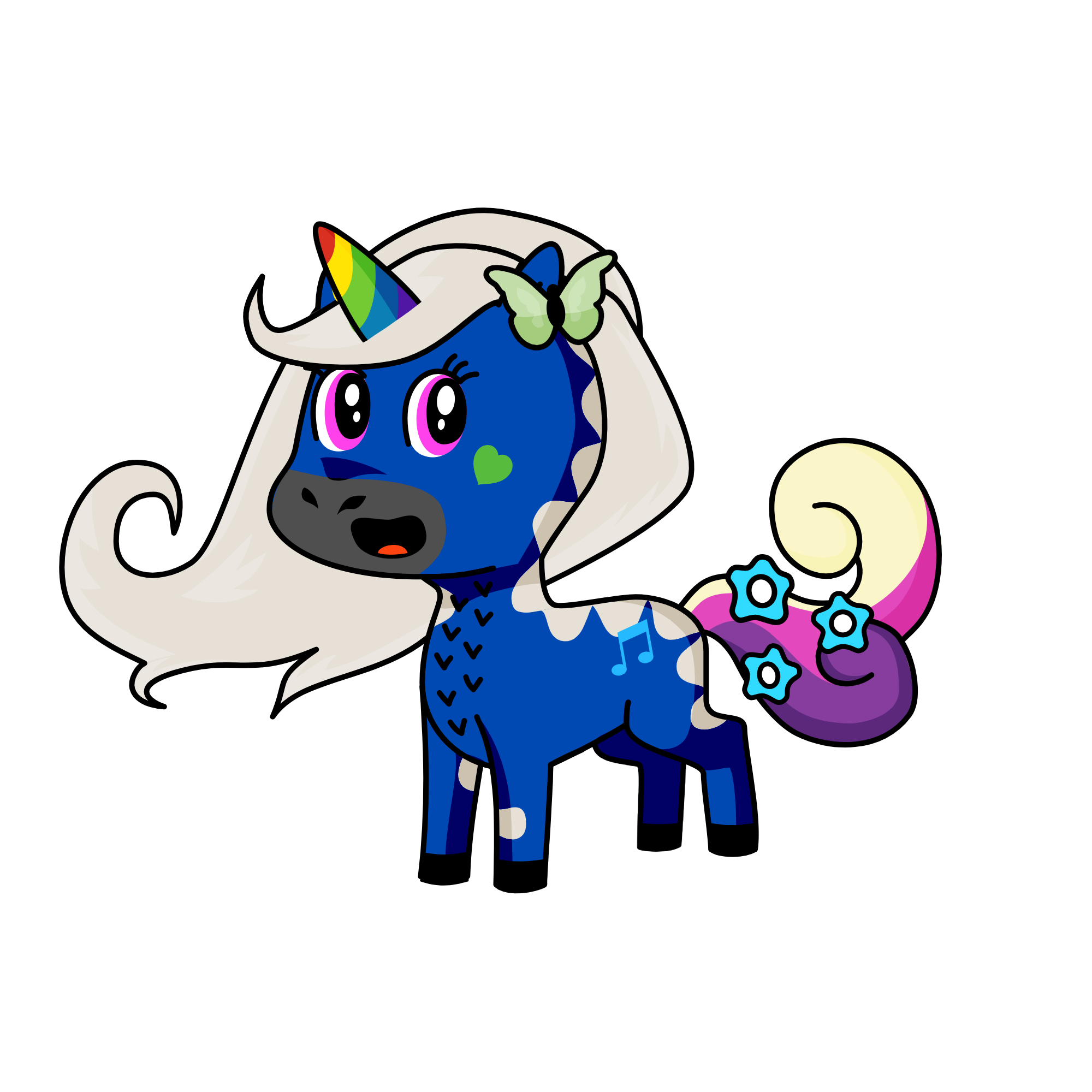 TRISHA, the unicorn