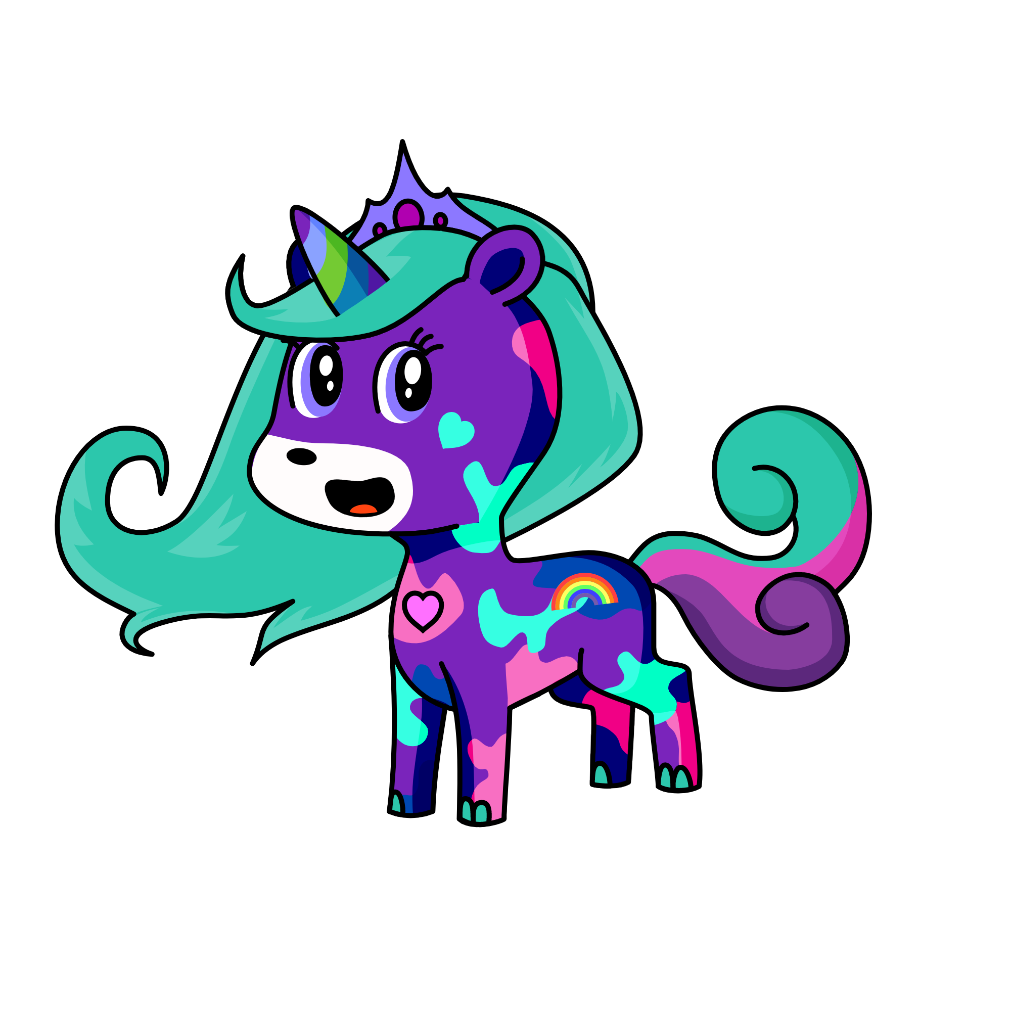 HARLEY QUENN, the unicorn