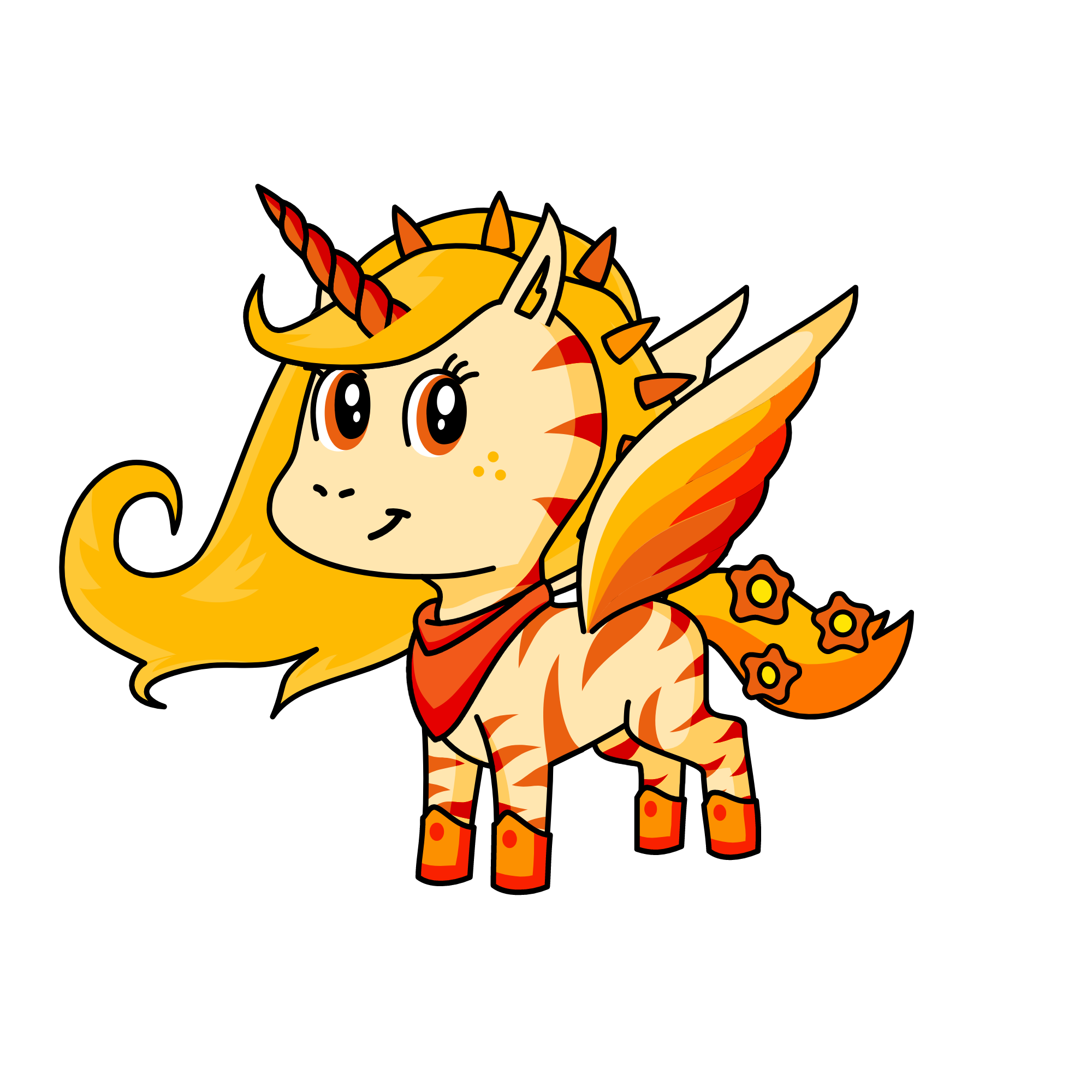 summer, the unicorn