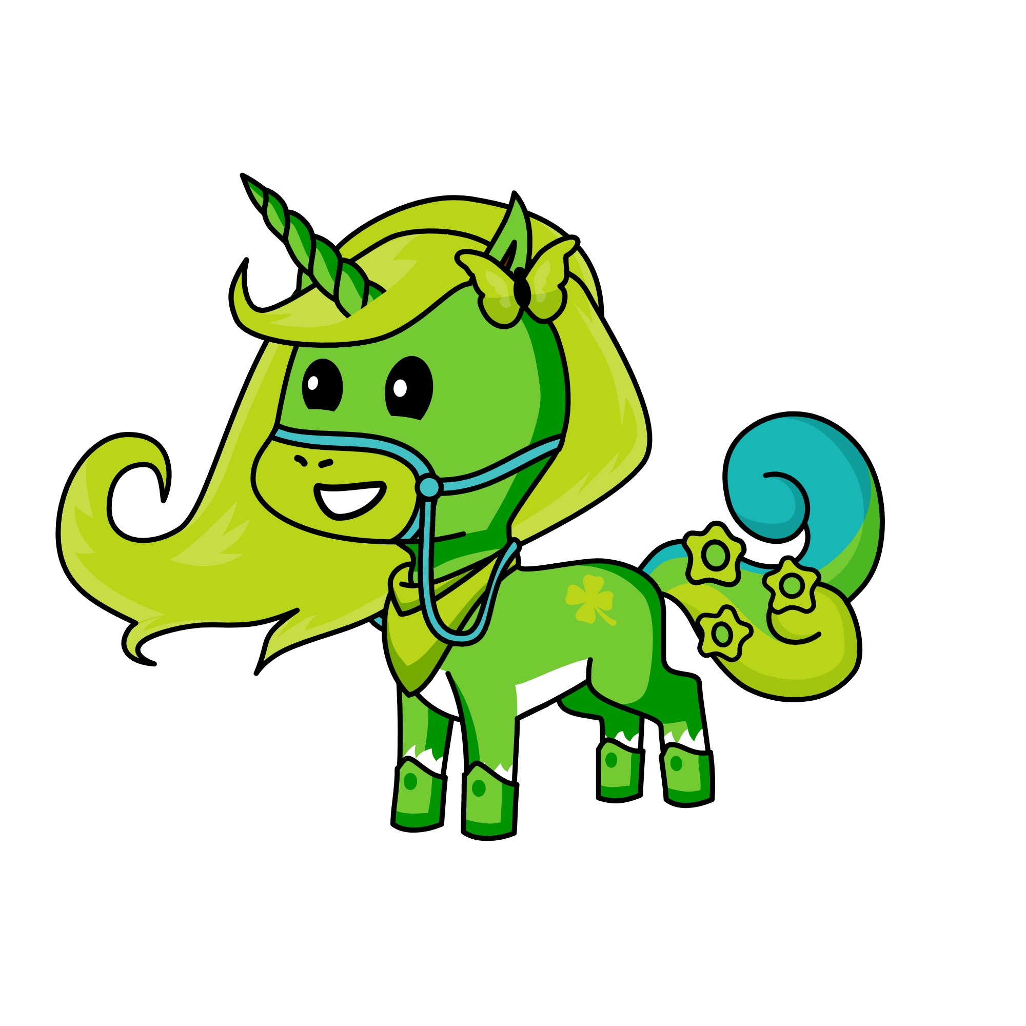 st patrick's day , the unicorn