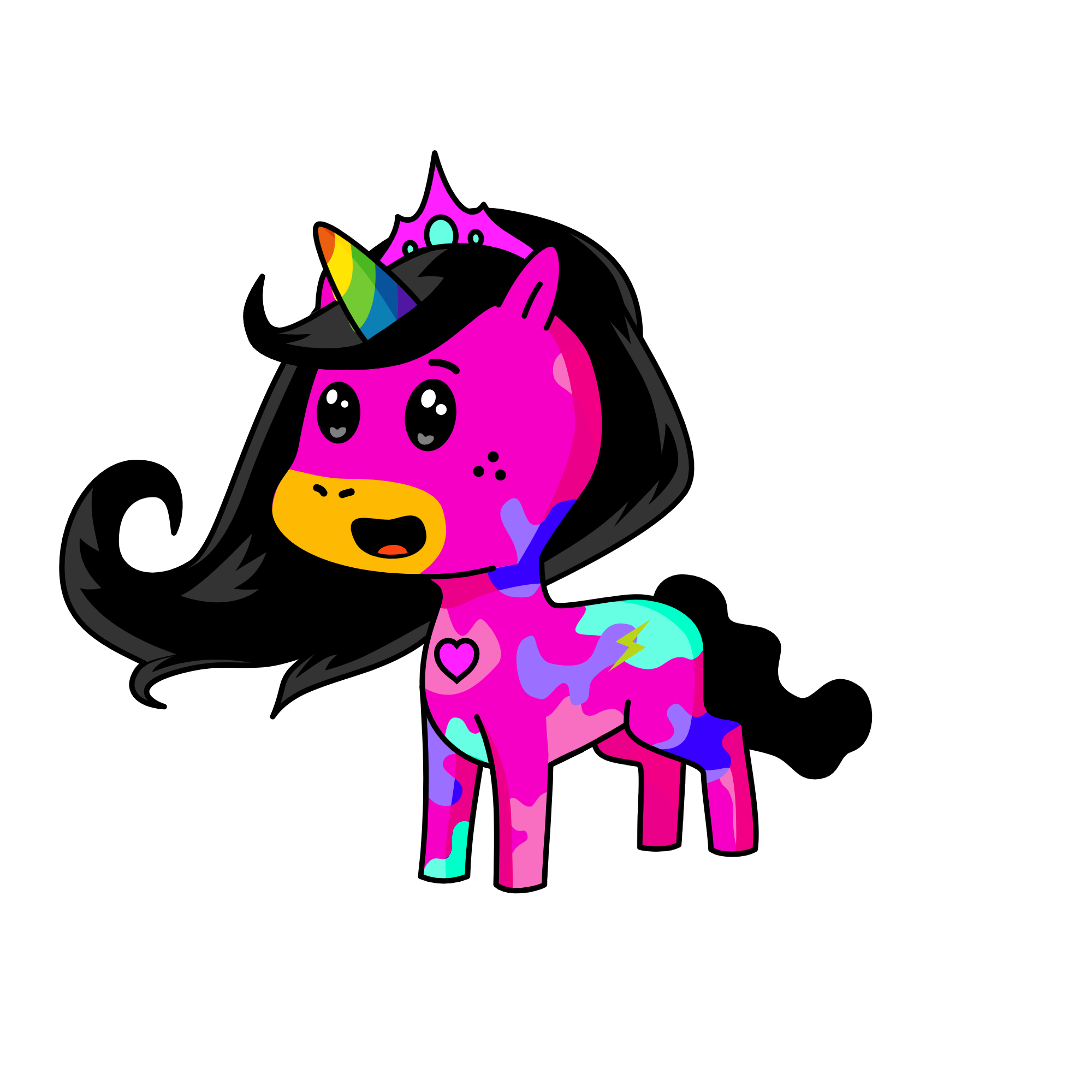 Sparkls, the unicorn