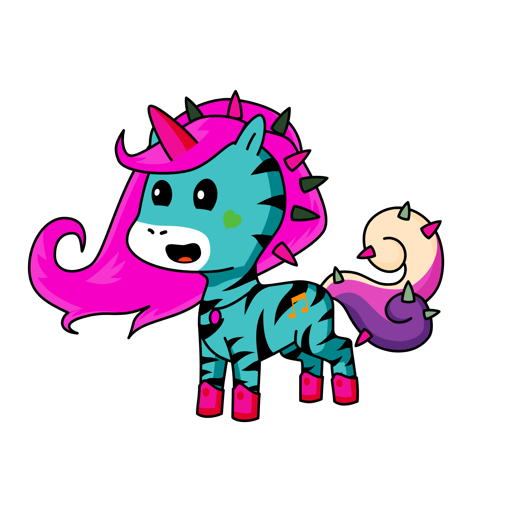 guedelon , the unicorn