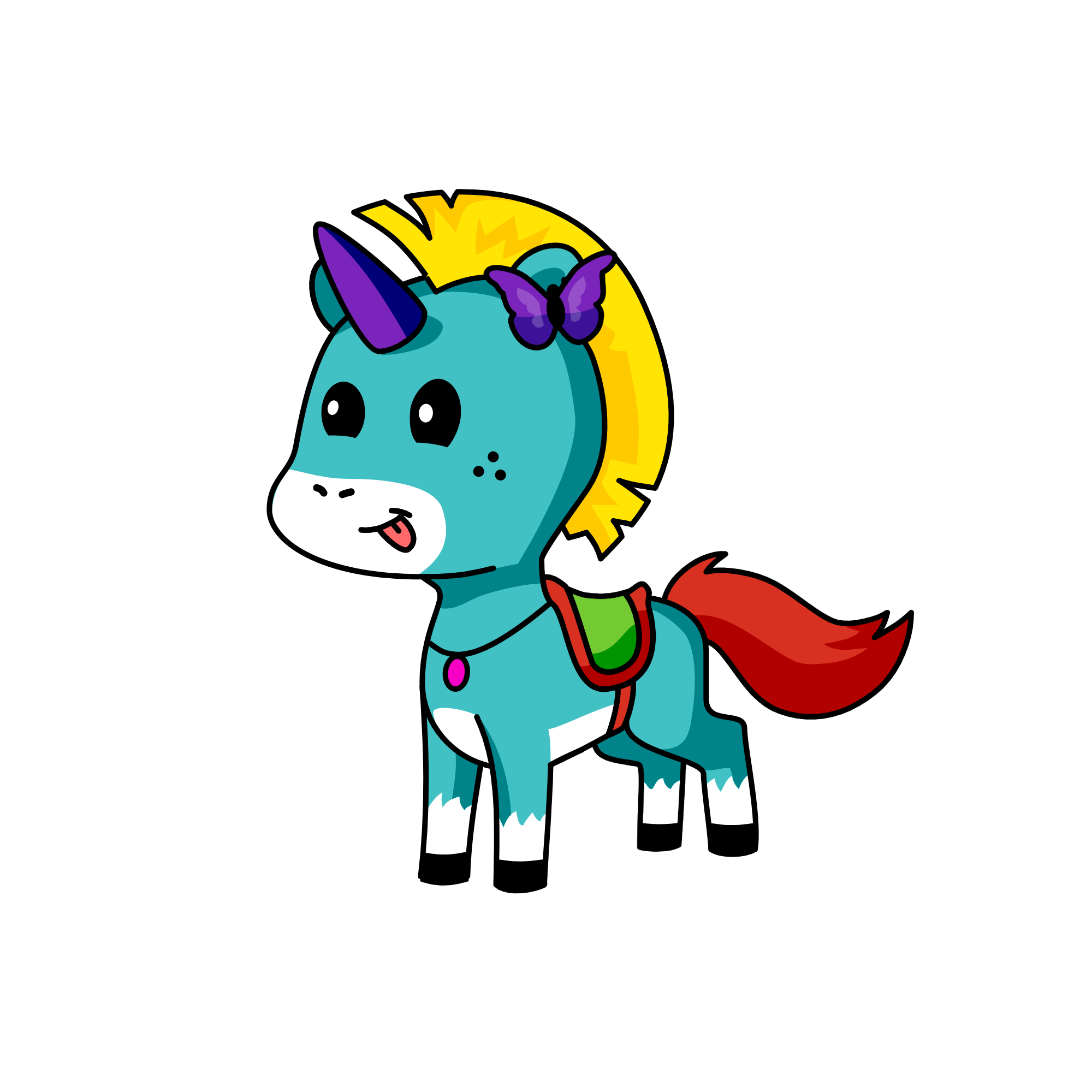 BROOKIE COOKIE, the unicorn