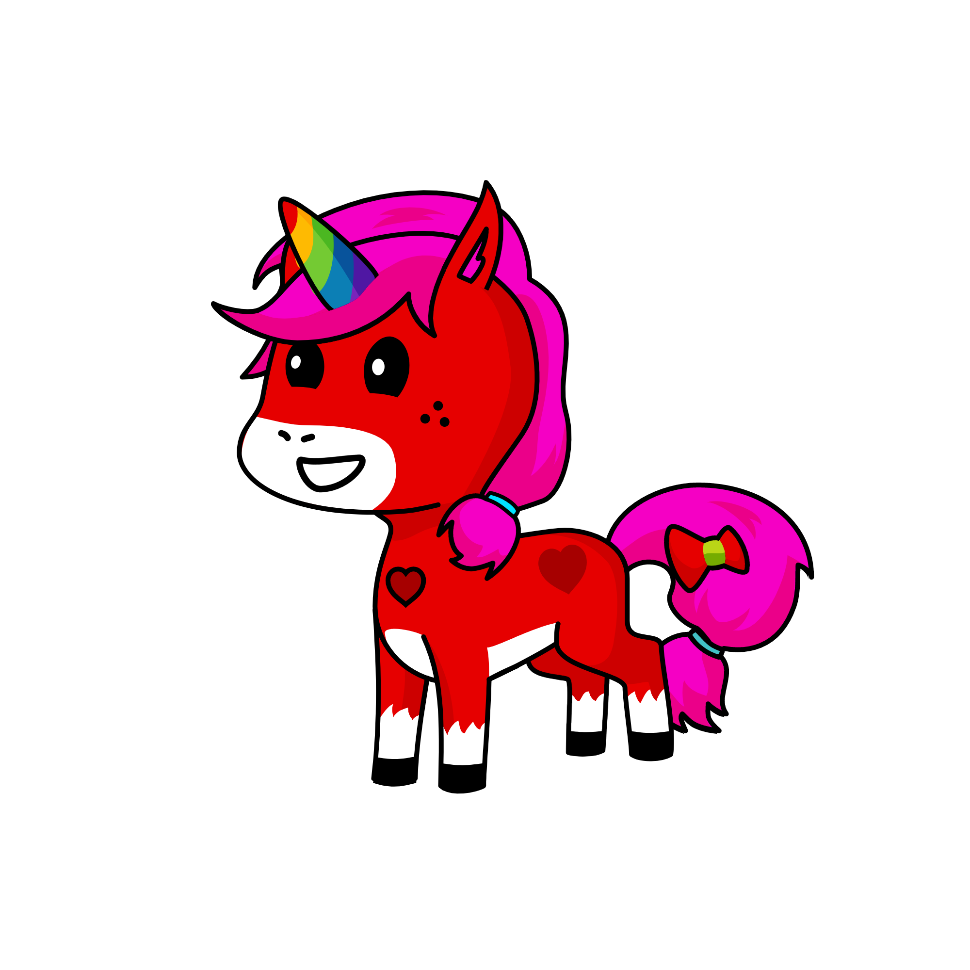 will you be my valentine❤️, the unicorn