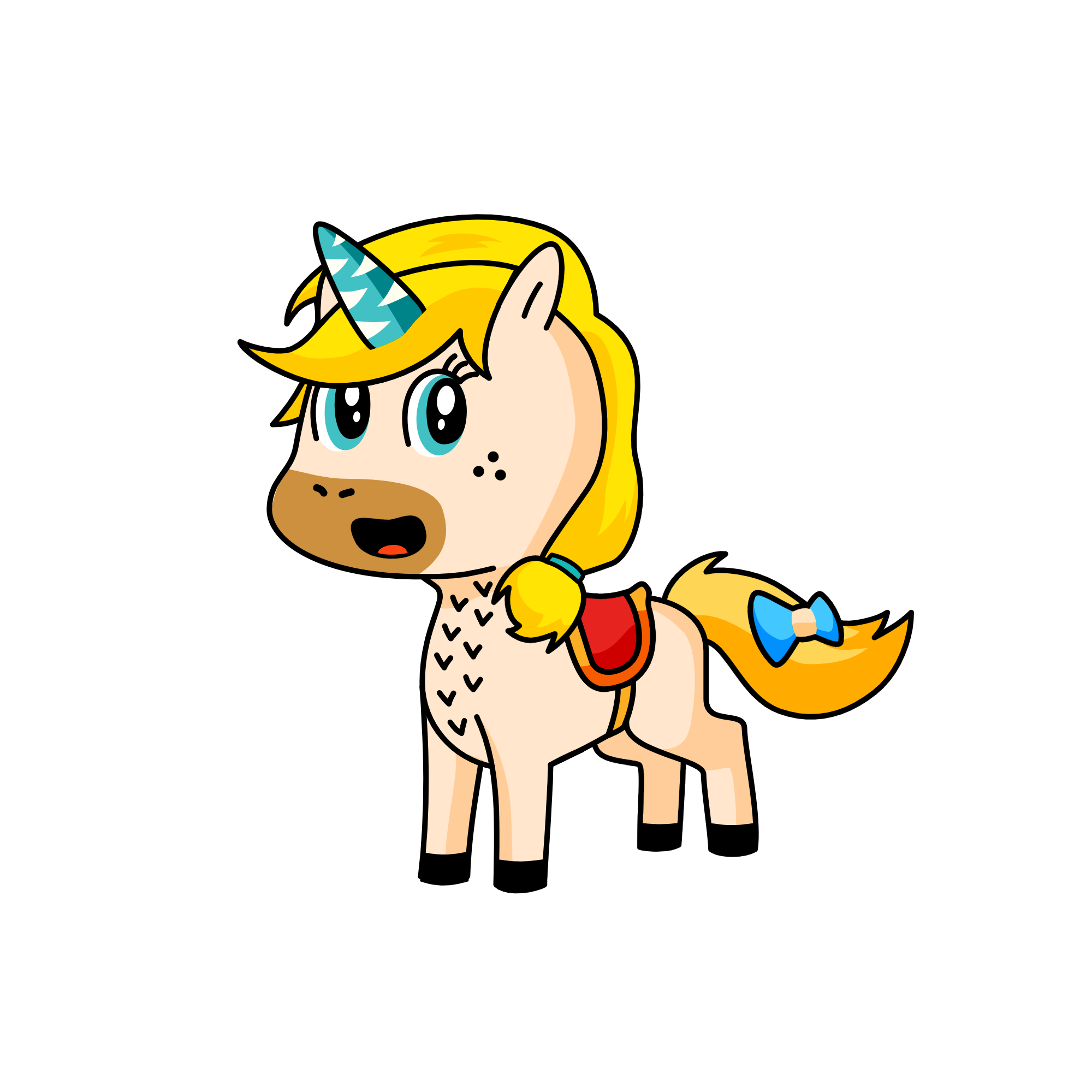 bubbles, the unicorn