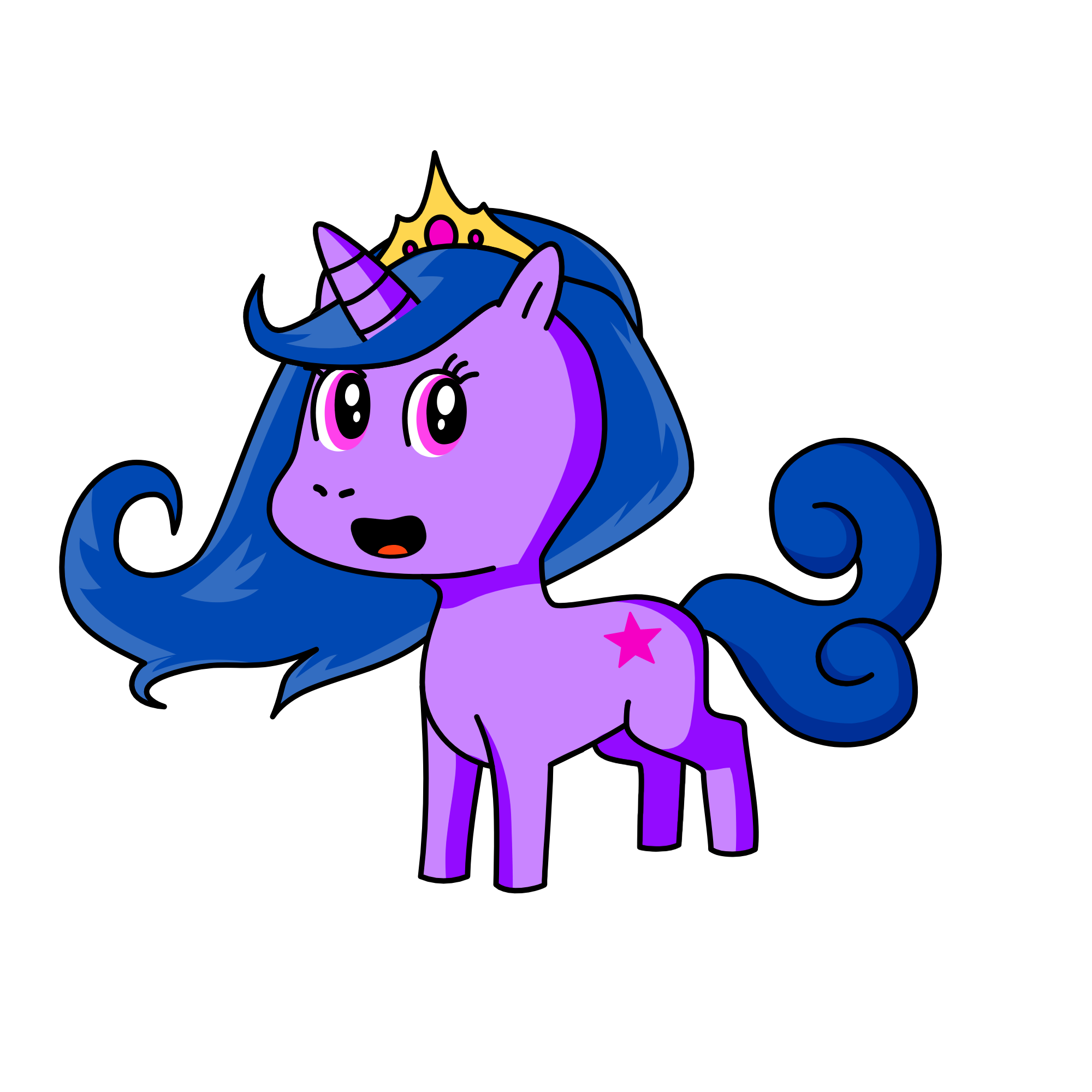 Twilight Sparkle, the unicorn
