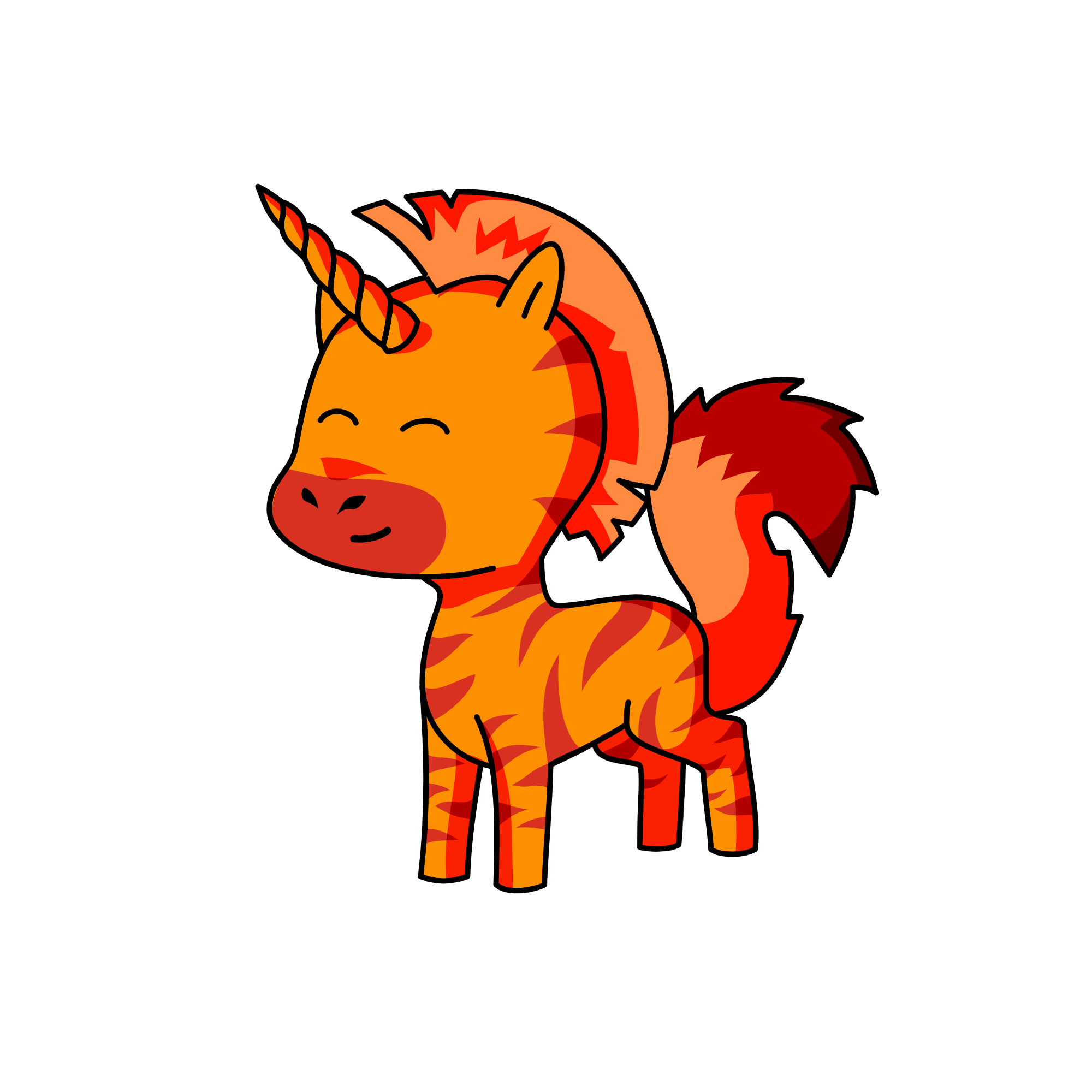 zip, the unicorn