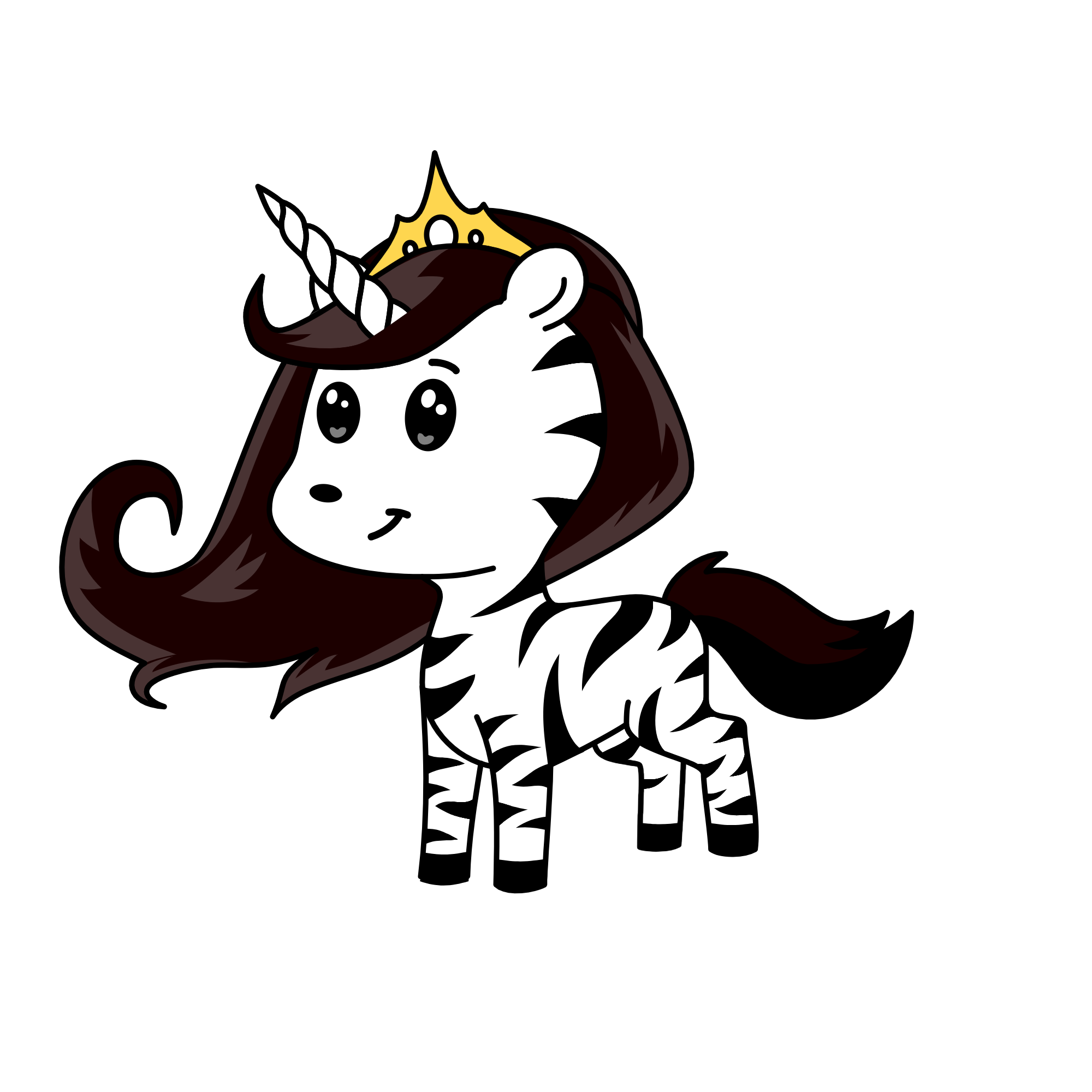 princes zebracorn, the unicorn