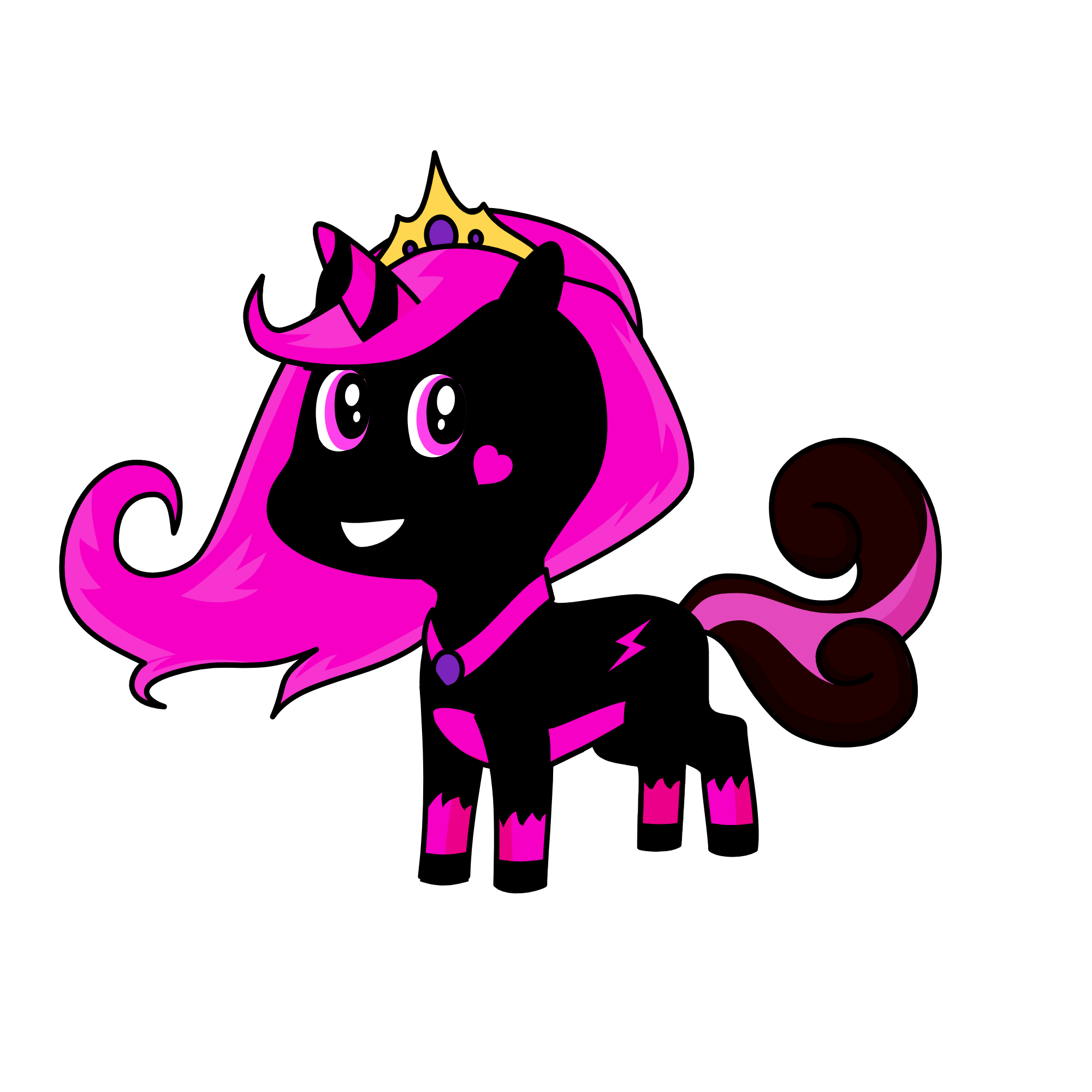 moon, the unicorn