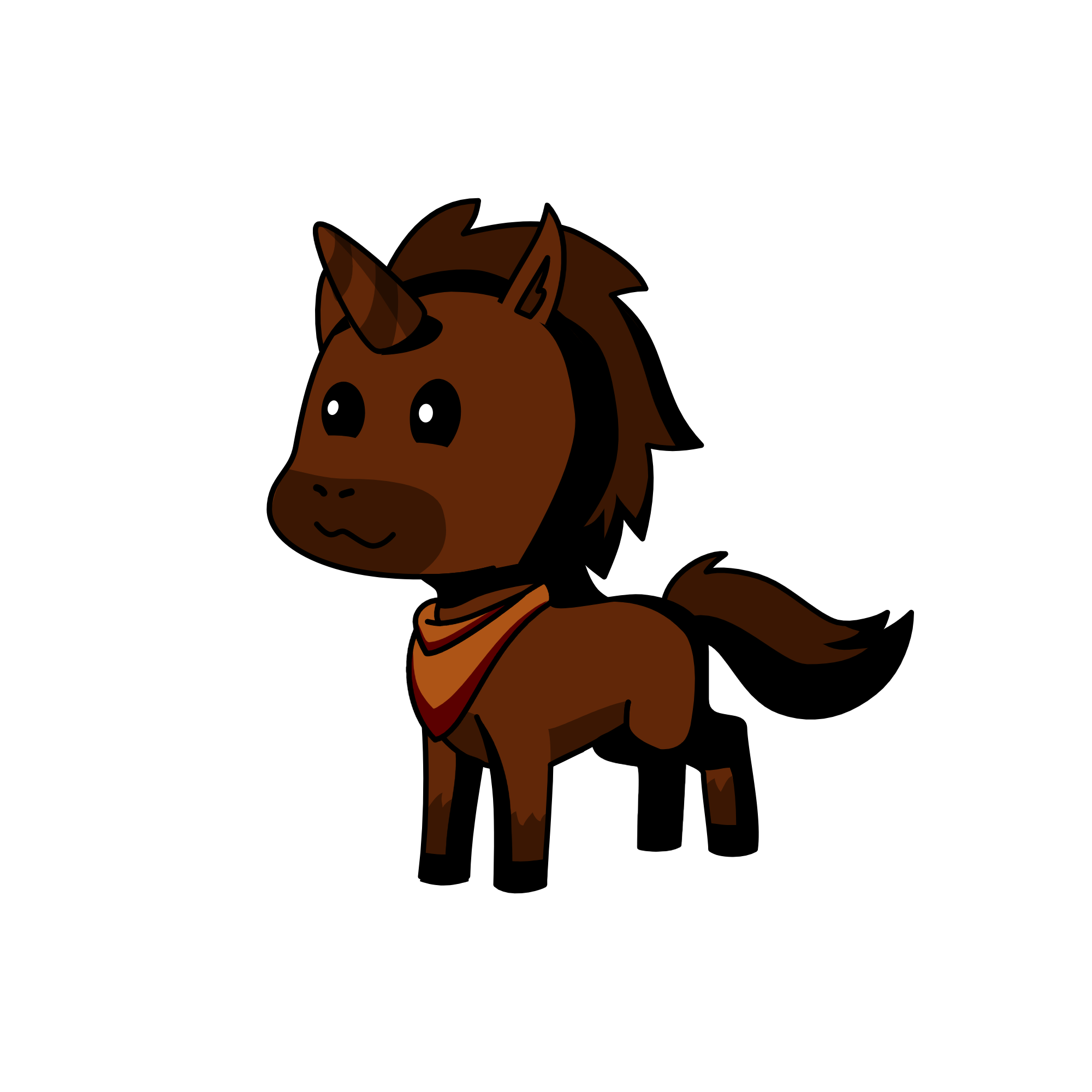 Fudge Brownie, the unicorn