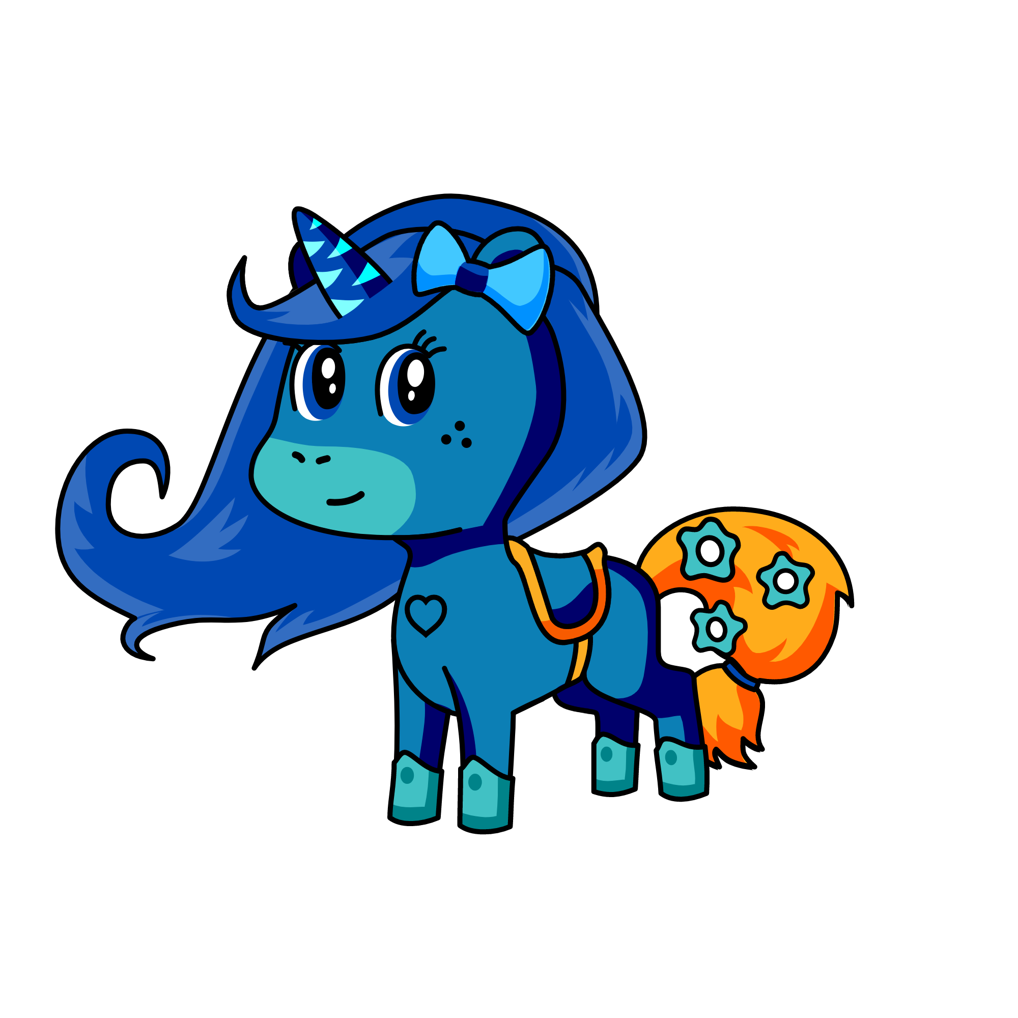 sparkles, the unicorn