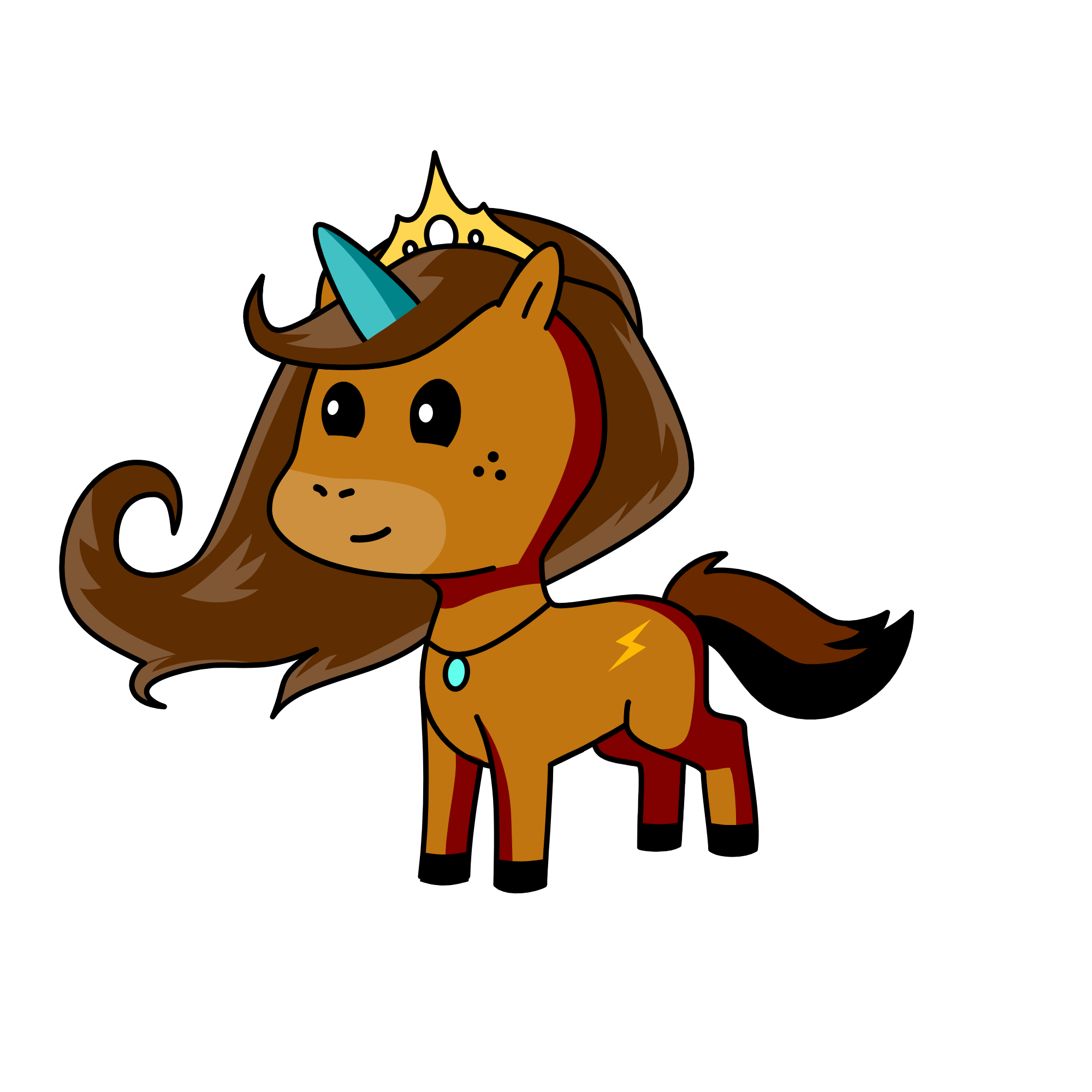 Angel, the unicorn