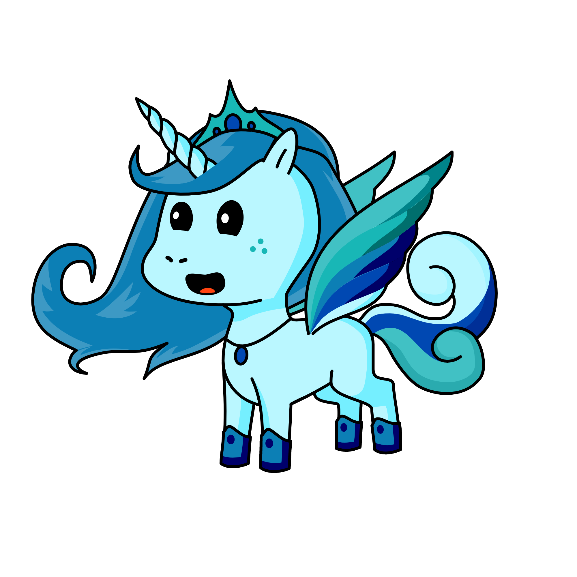 Princess Sky, the unicorn