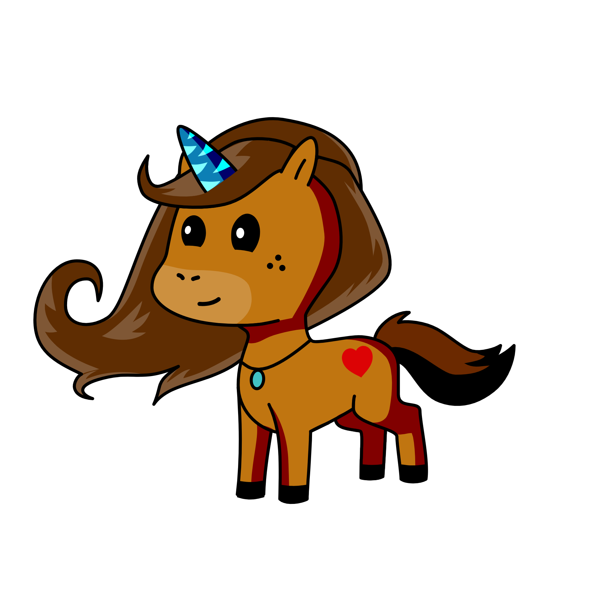 Angel, the unicorn