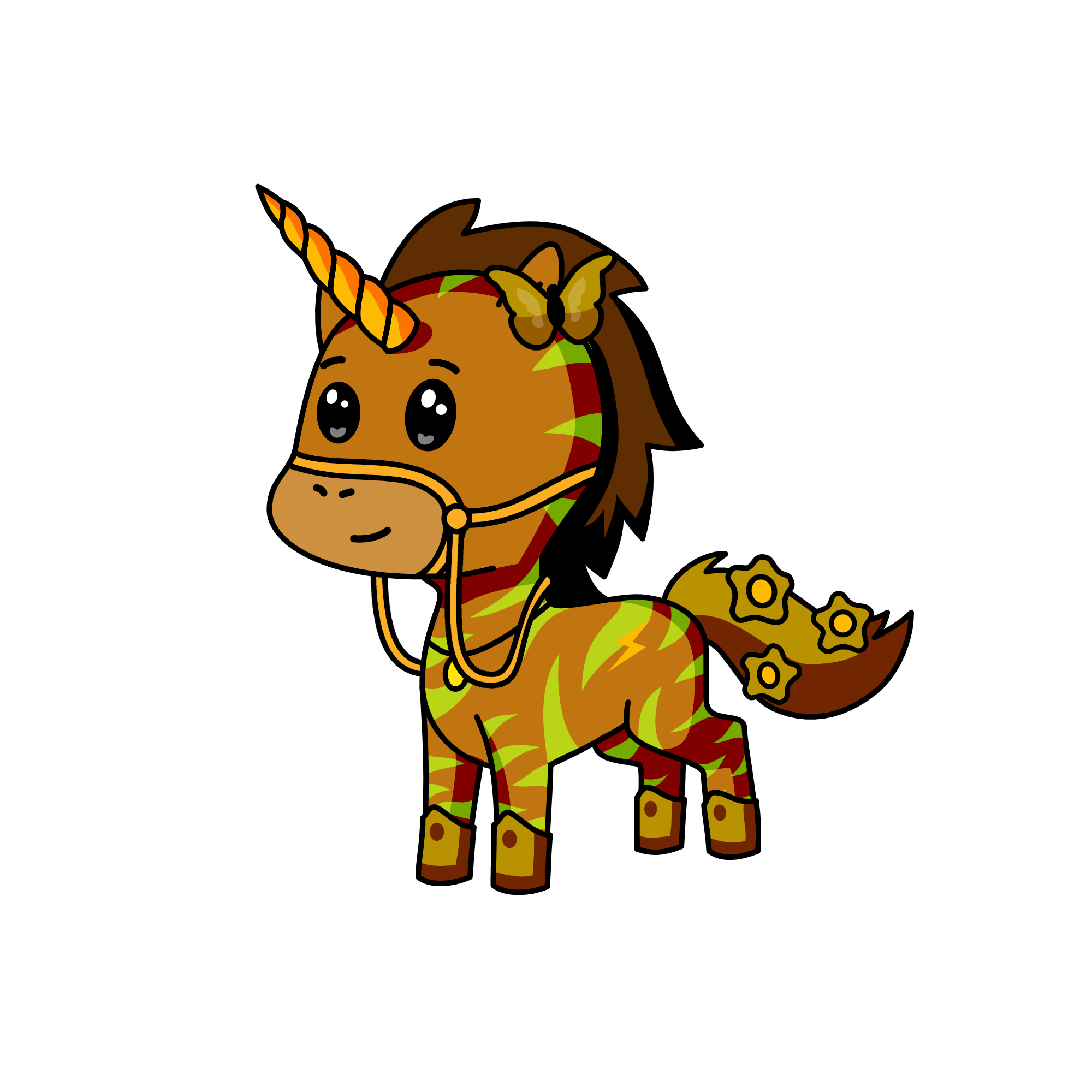 Stella Brownstone, the unicorn