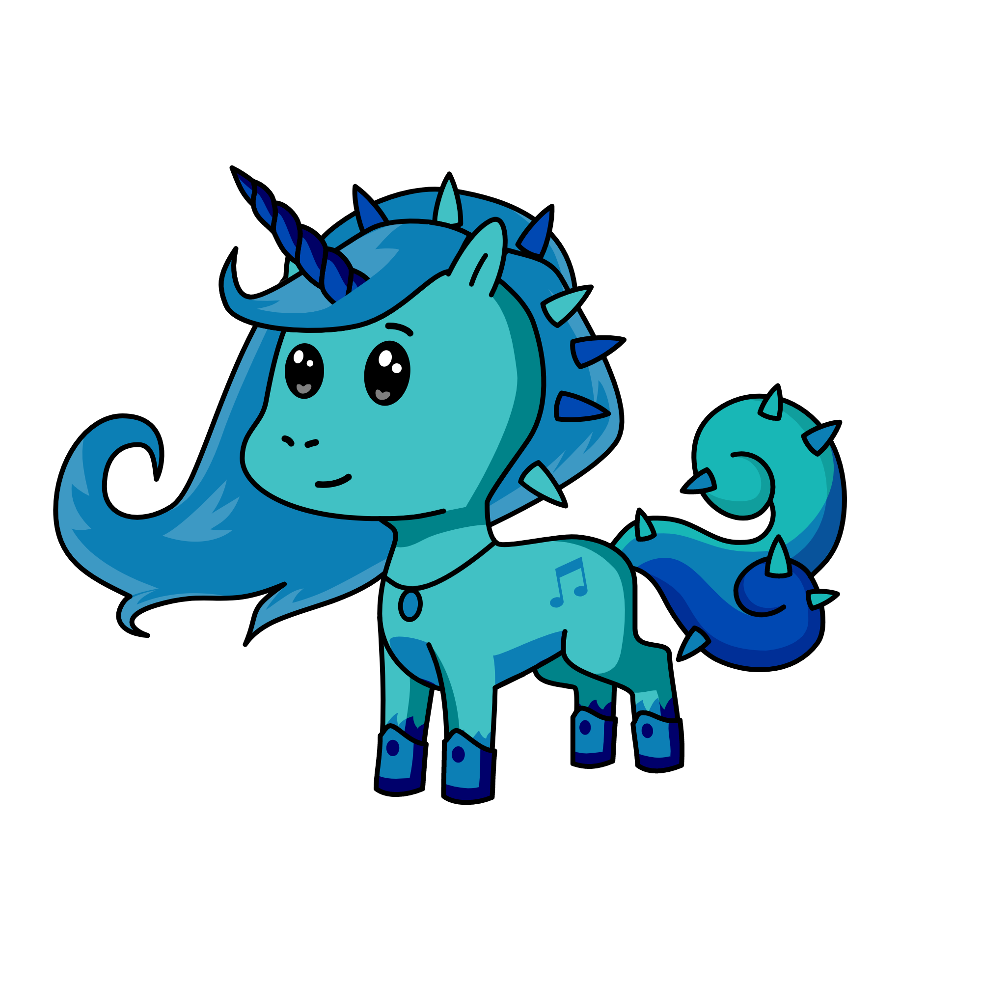 Hildigaured Freazenburg, the unicorn