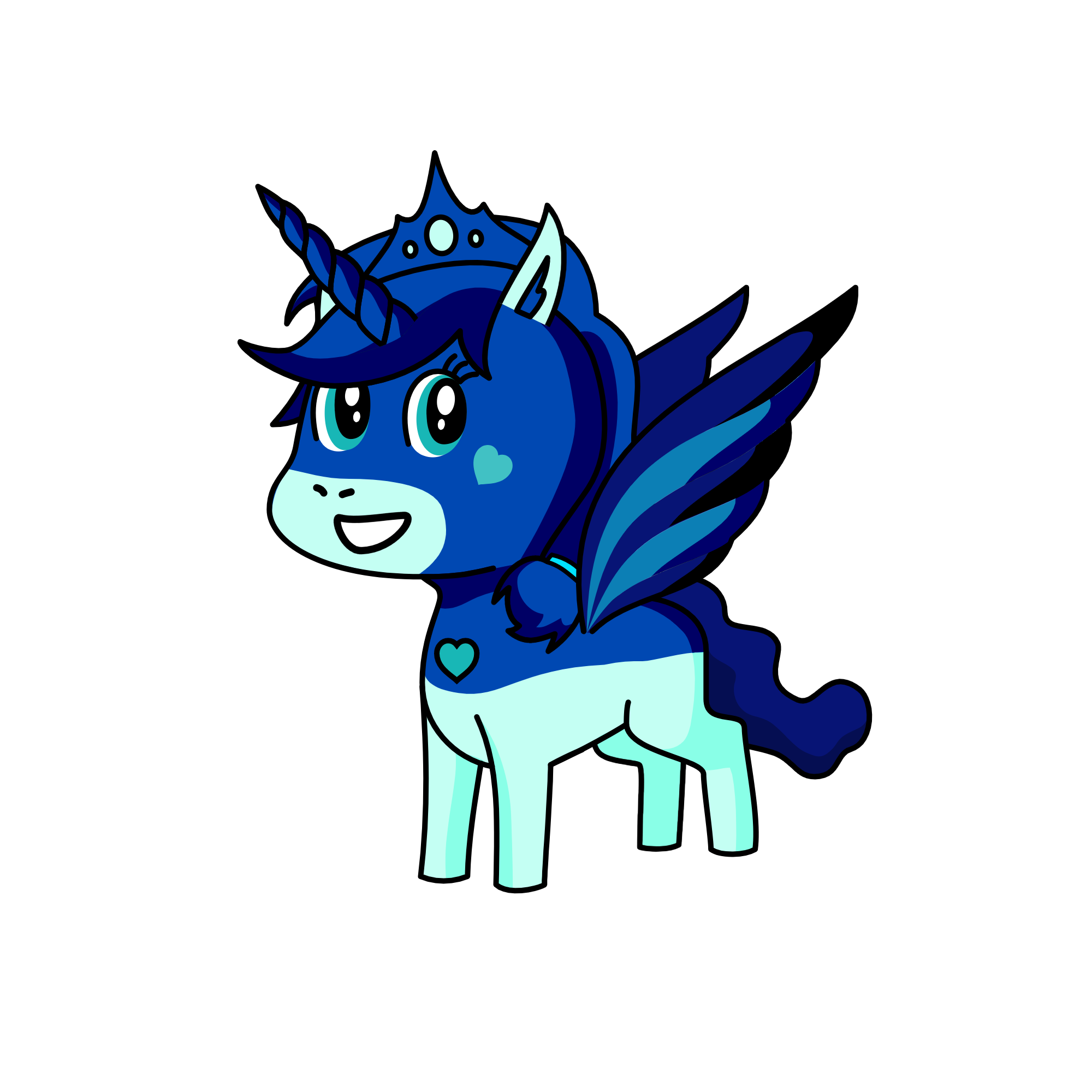 Princess Seastar, the unicorn