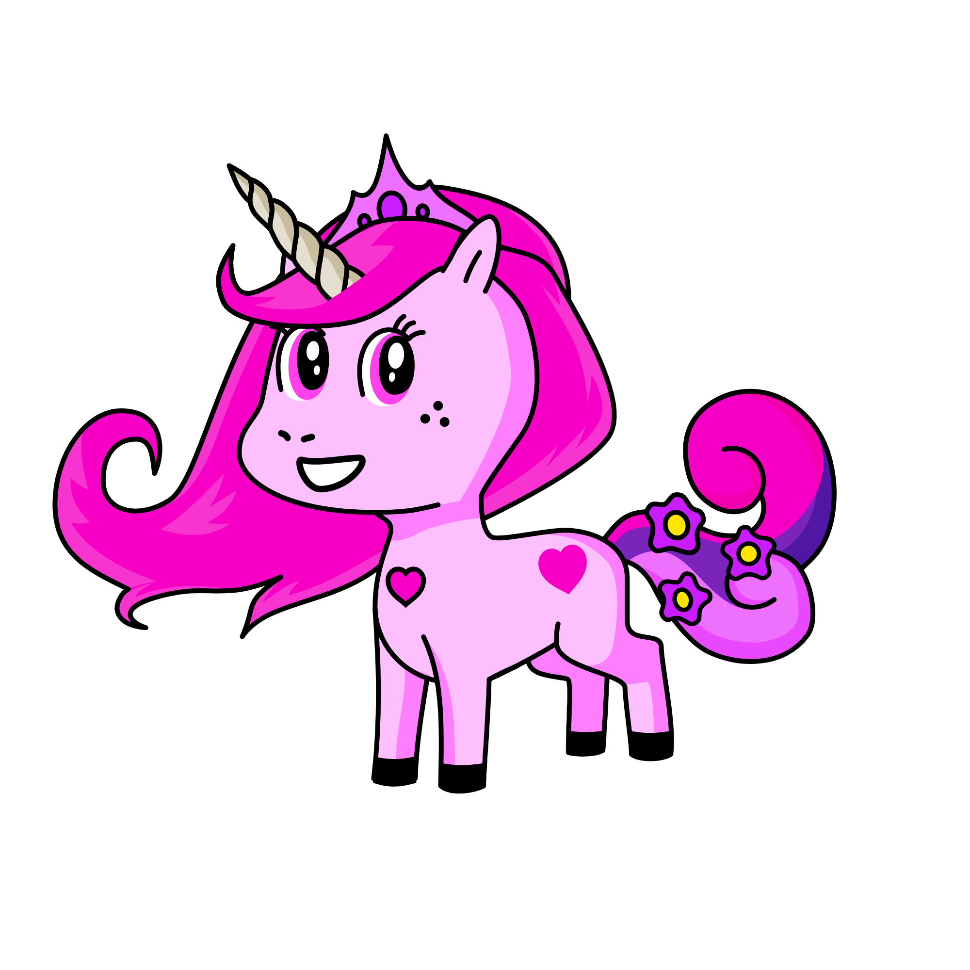 Mili, the unicorn