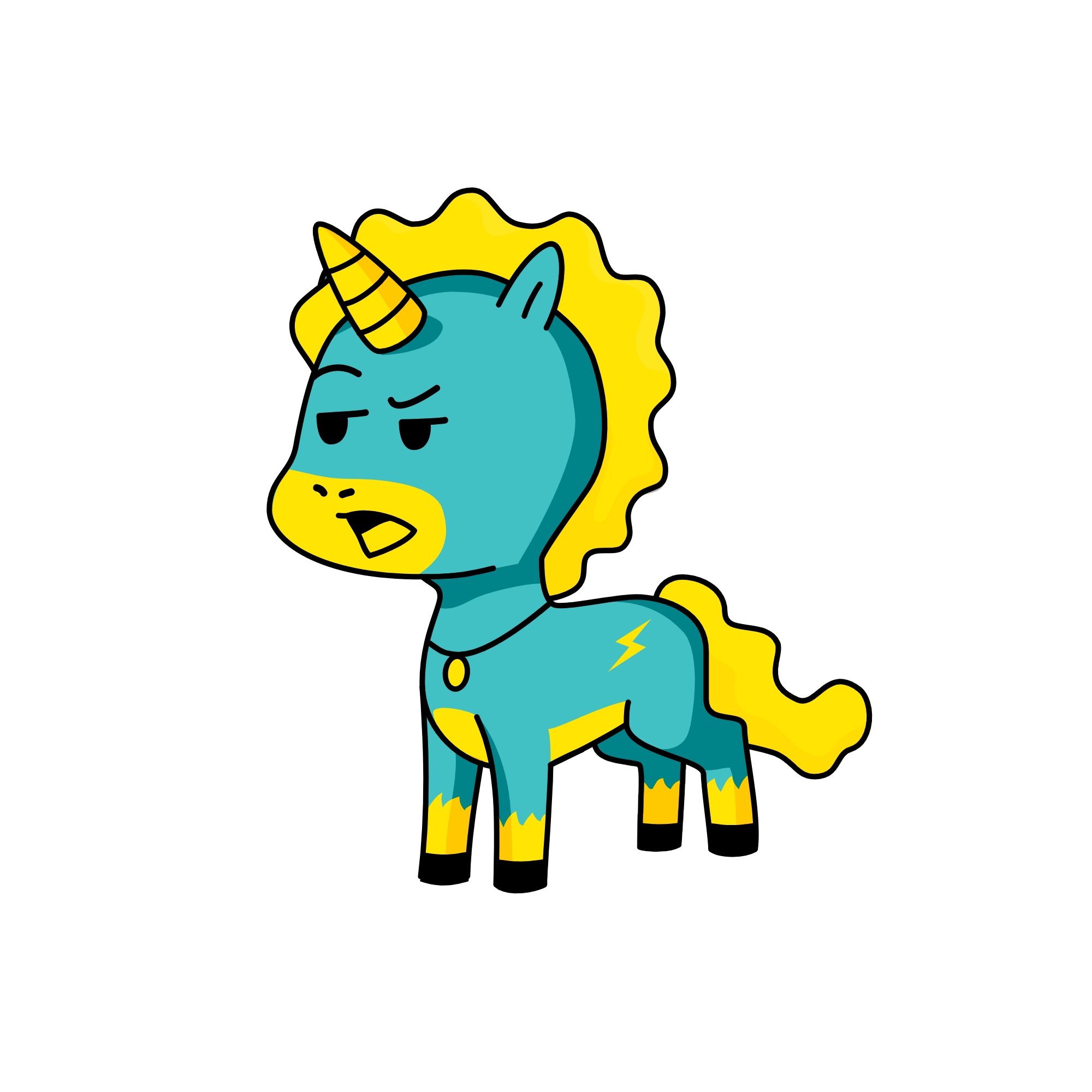Cloud, the unicorn