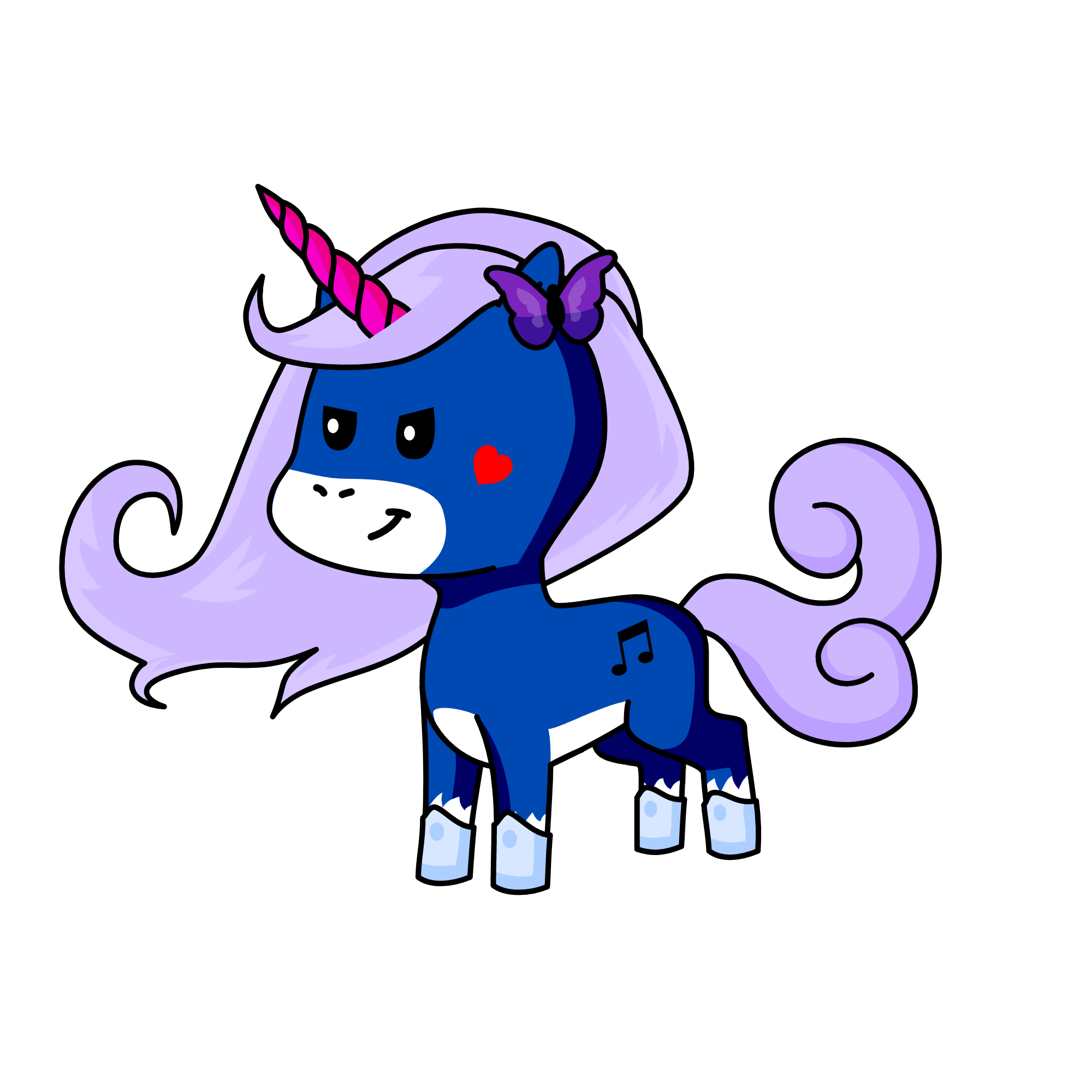 DJ Celeste, the unicorn