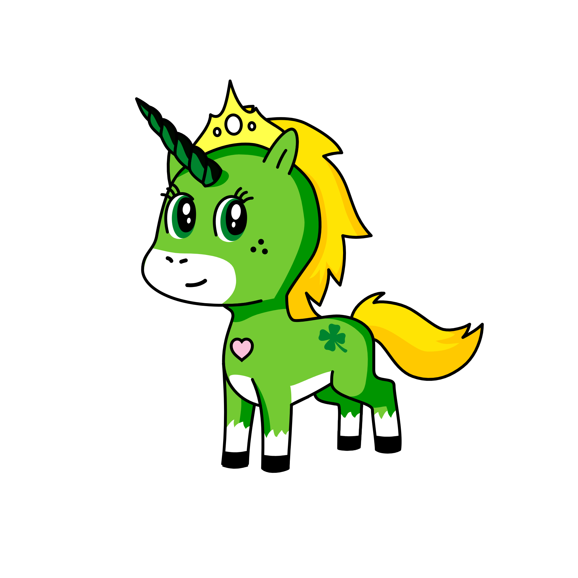 Queen of nature, the unicorn