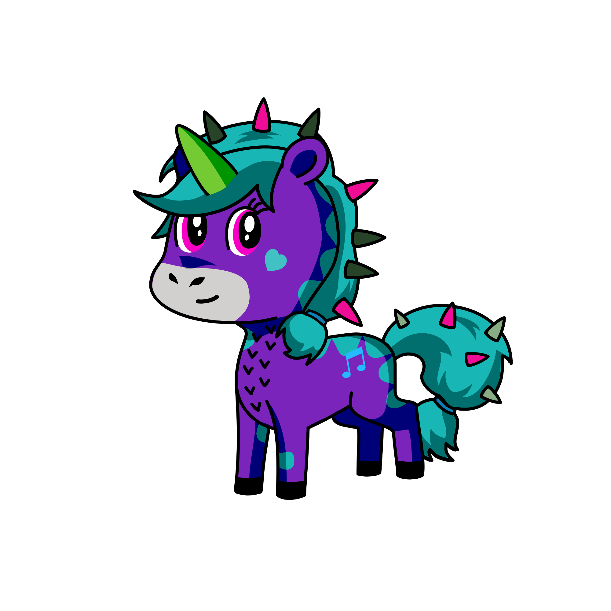 leah , the unicorn