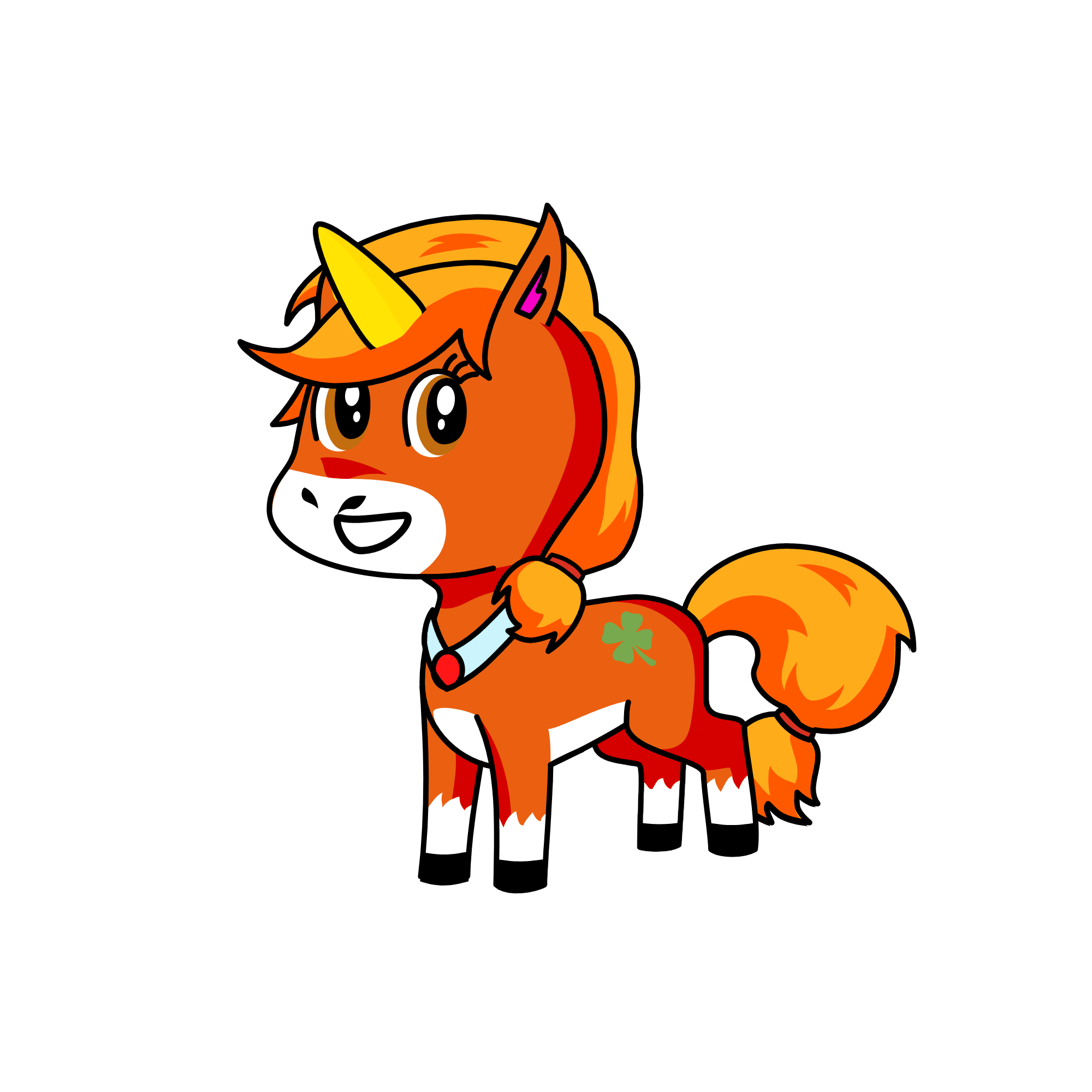 Apple jack, the unicorn