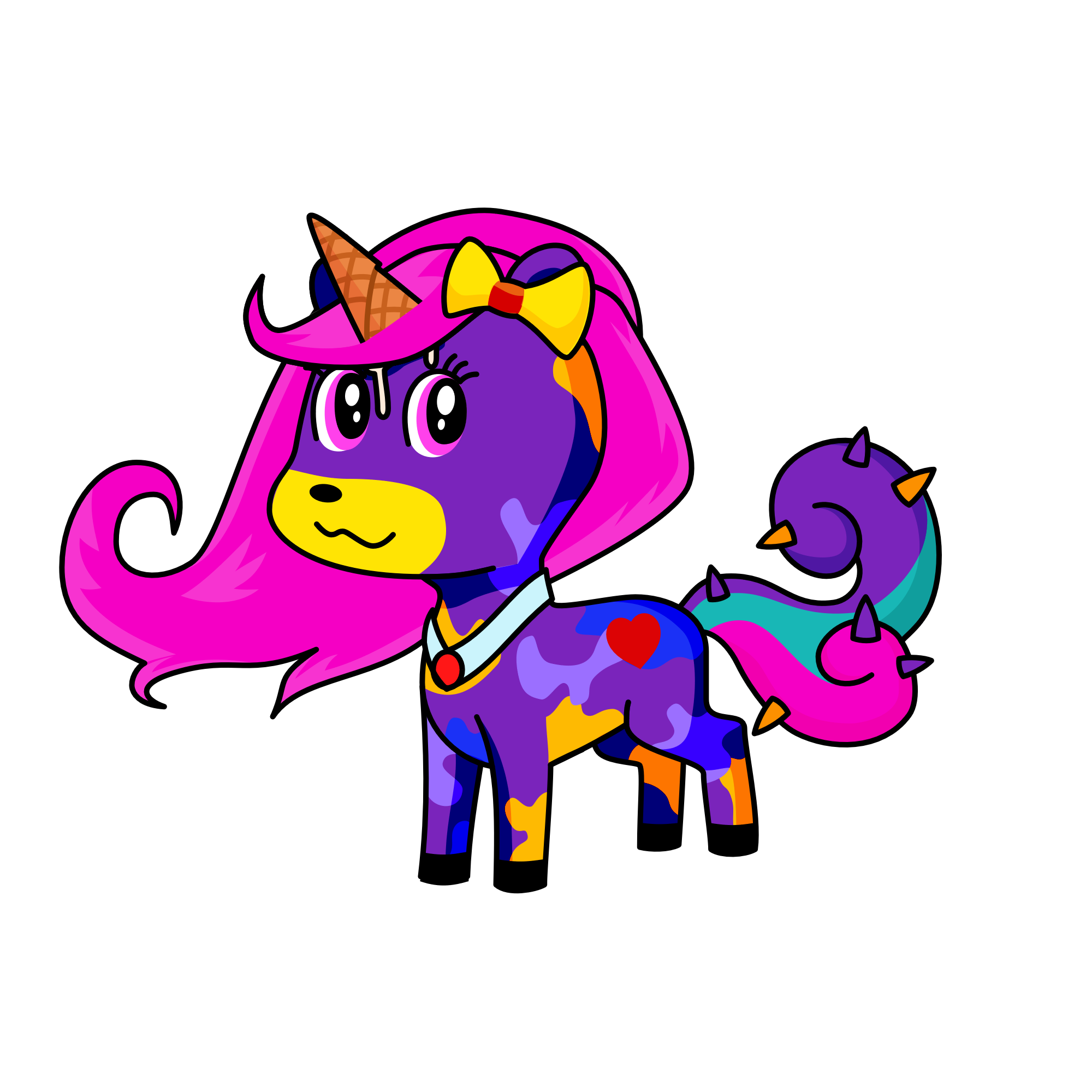 Love, the unicorn