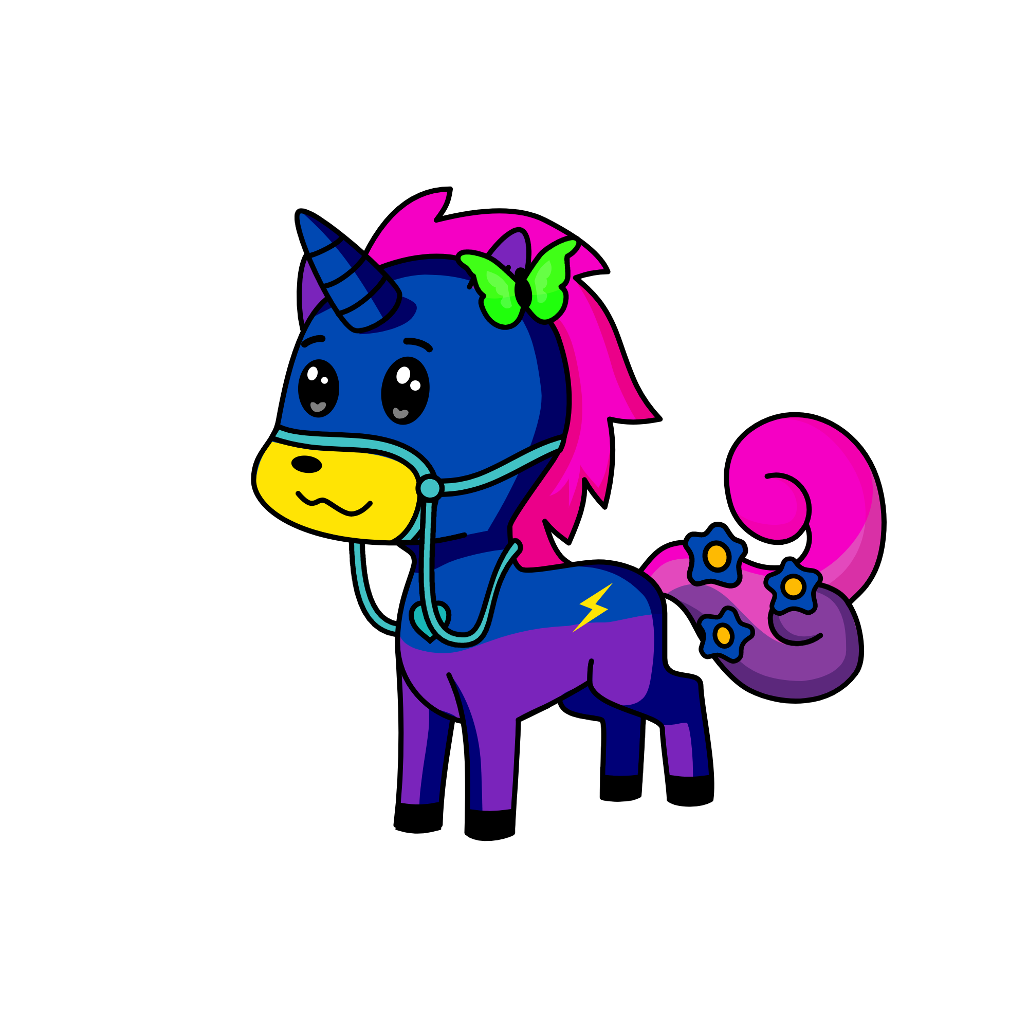 Lizzy, the unicorn