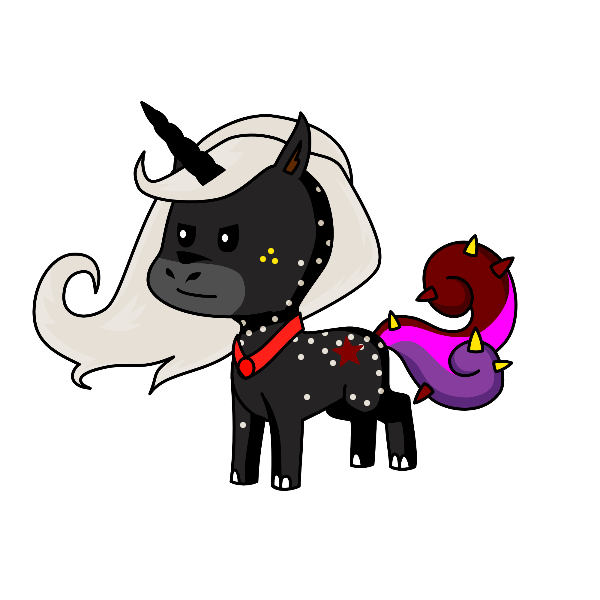 vilot blak villon, the unicorn